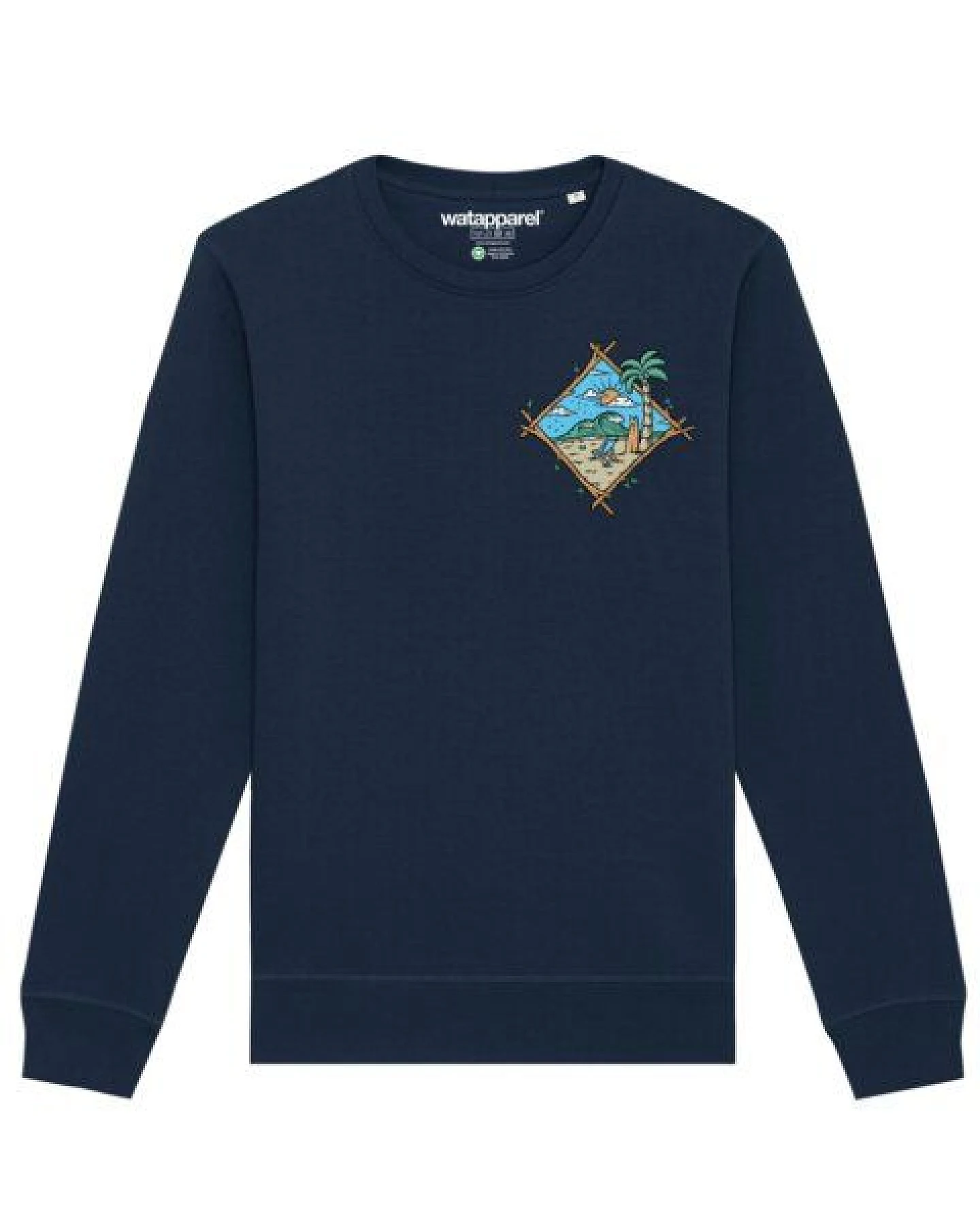 watapparel Sweatshirt Unisex Beach is calling – Ansicht 2