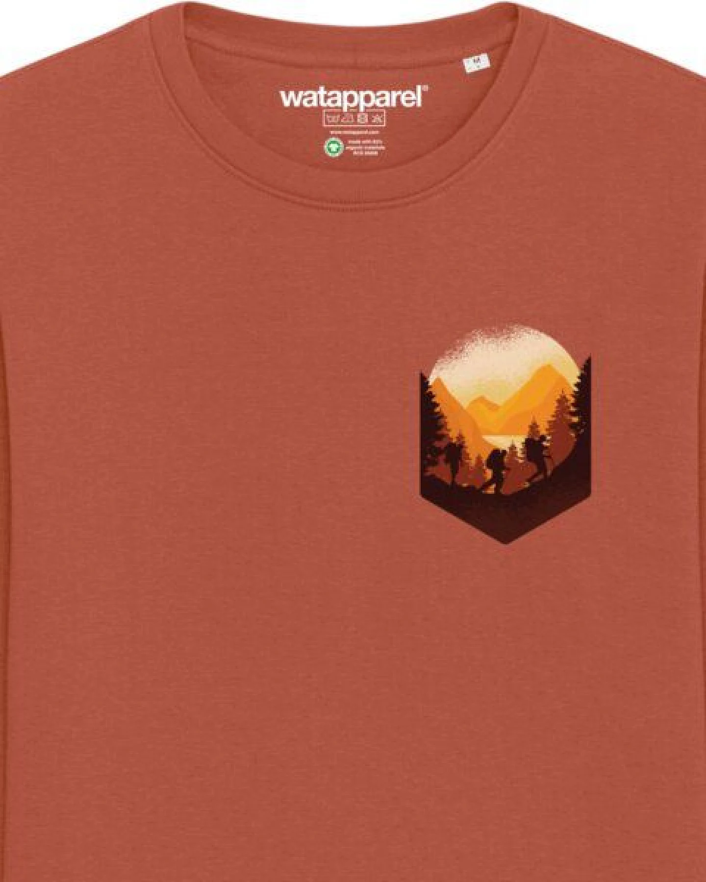 watapparel Sweatshirt Unisex Hiking in the mountains – Ansicht 3