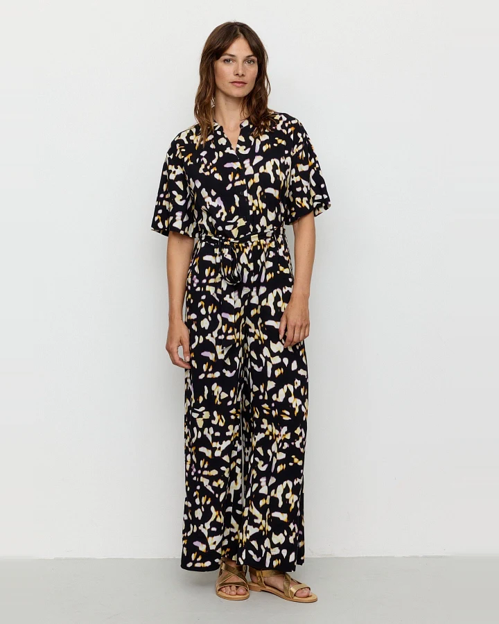 Jumpsuit Cassia Blurry Schwarz