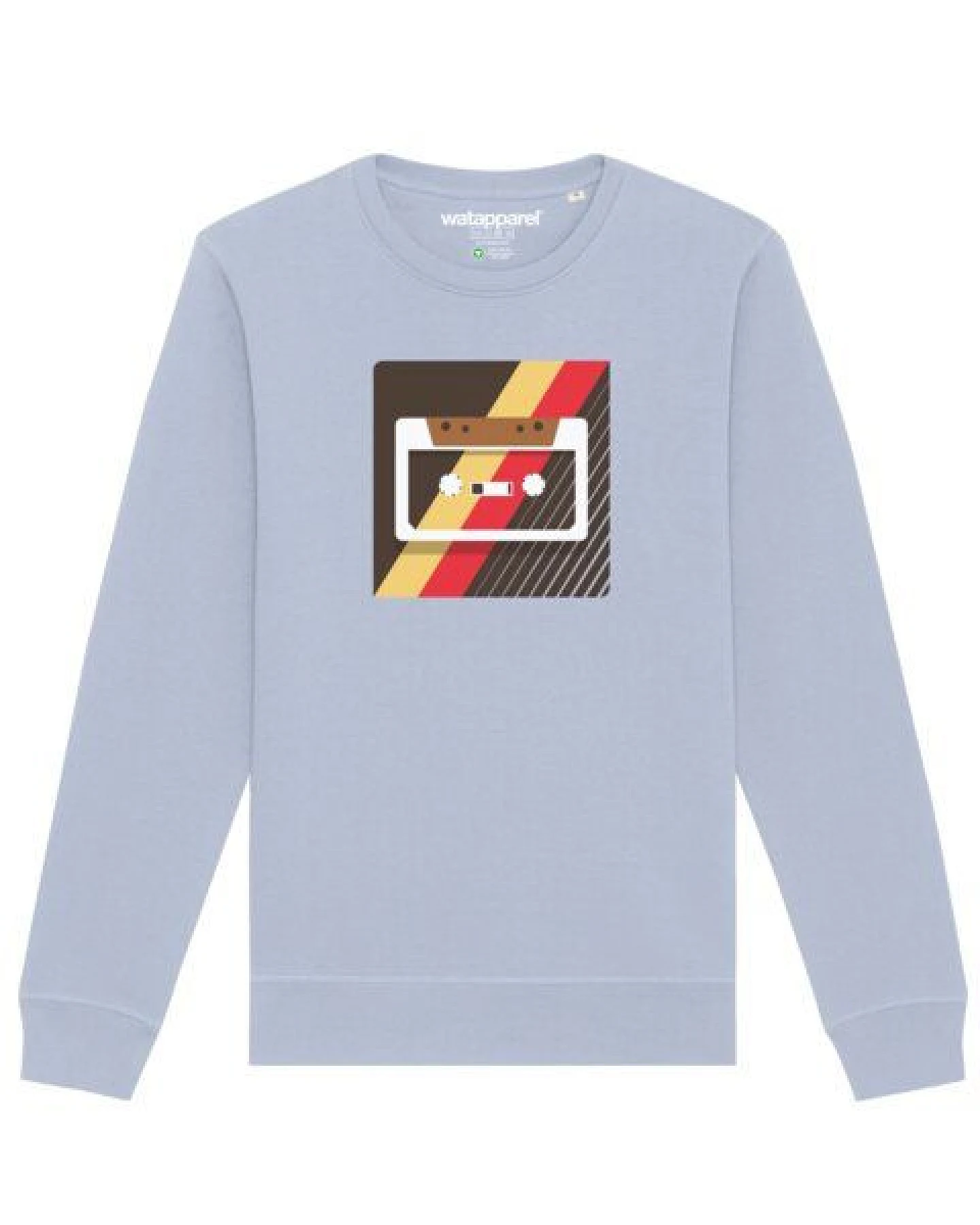 watapparel Sweatshirt Unisex Kassette – Ansicht 2