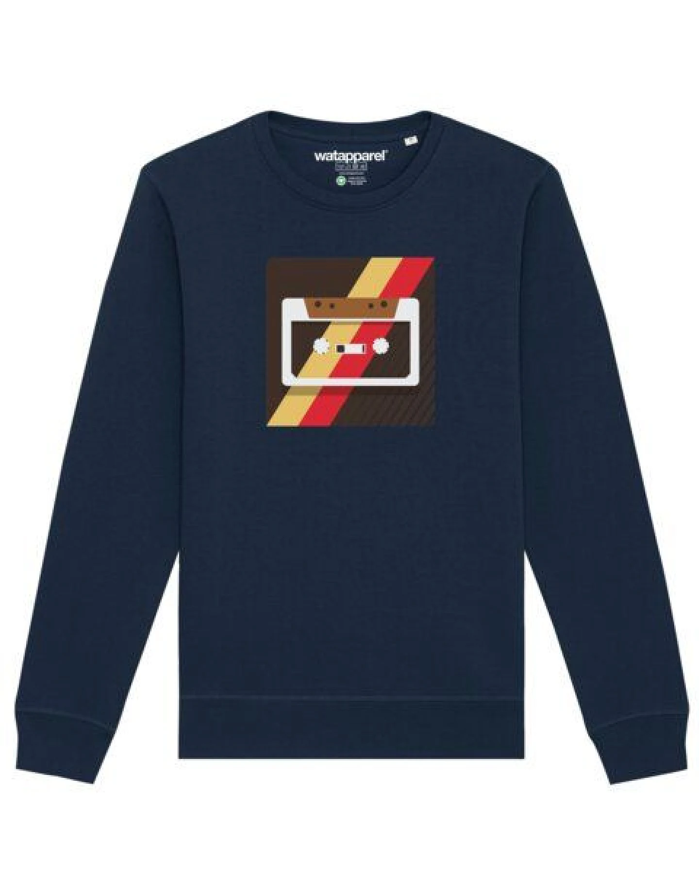 watapparel Sweatshirt Unisex Kassette – Ansicht 2