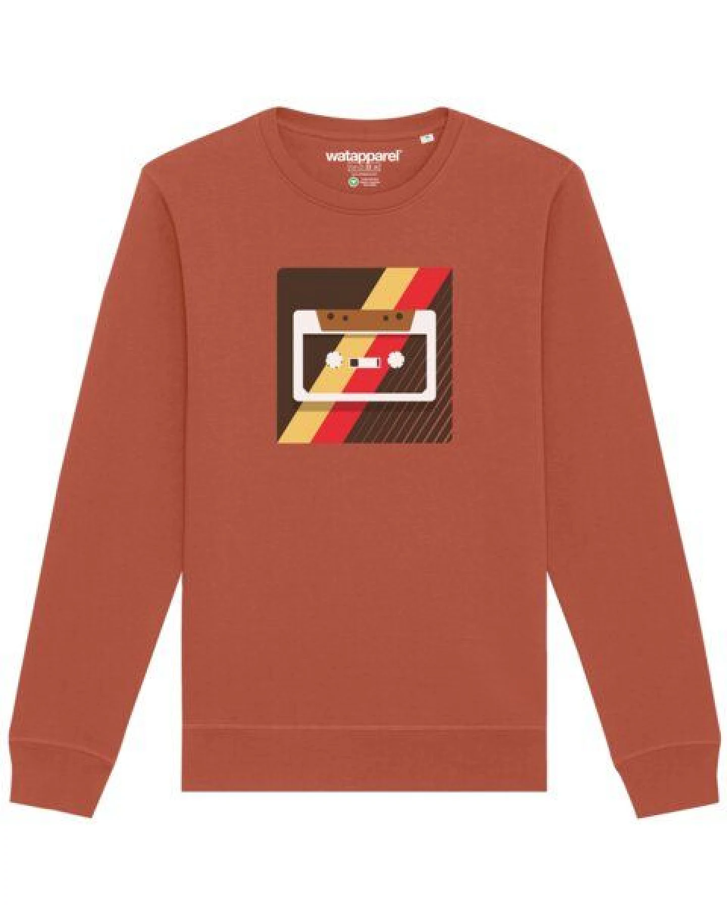 watapparel Sweatshirt Unisex Kassette – Ansicht 2