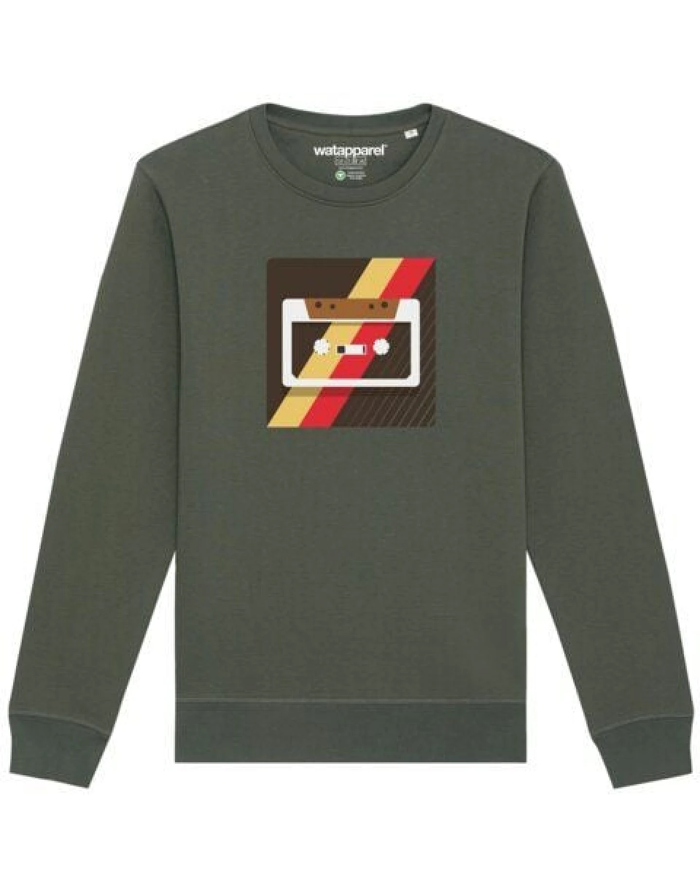 watapparel Sweatshirt Unisex Kassette – Ansicht 2