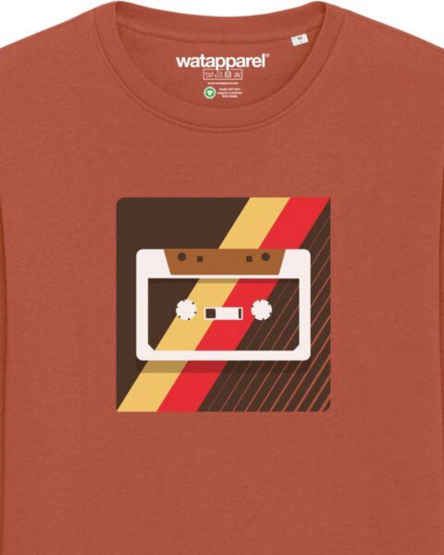 watapparel Sweatshirt Unisex Kassette – Ansicht 3