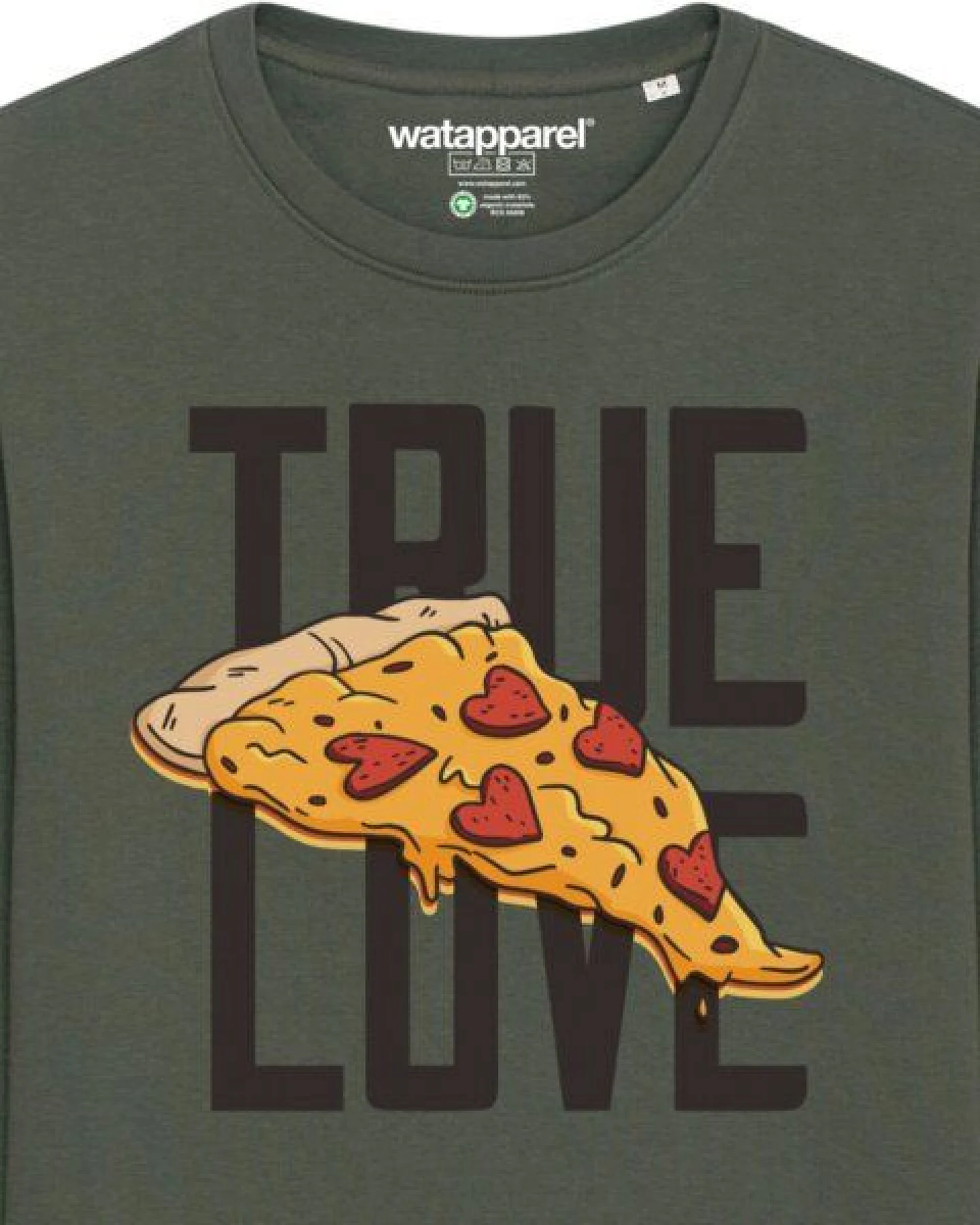 watapparel Sweatshirt Unisex True Love – Ansicht 3