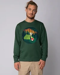 Produktseite: watapparel Sweatshirt Unisex Zelten
