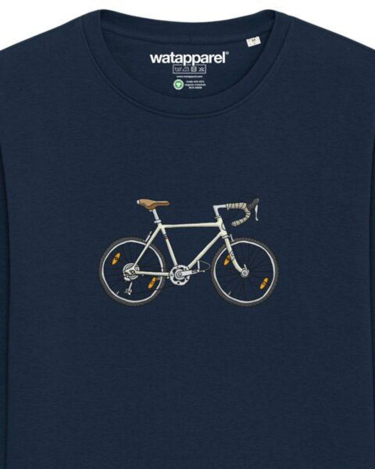 watapparel Sweatshirt Unisex Doodle Bike – Ansicht 3