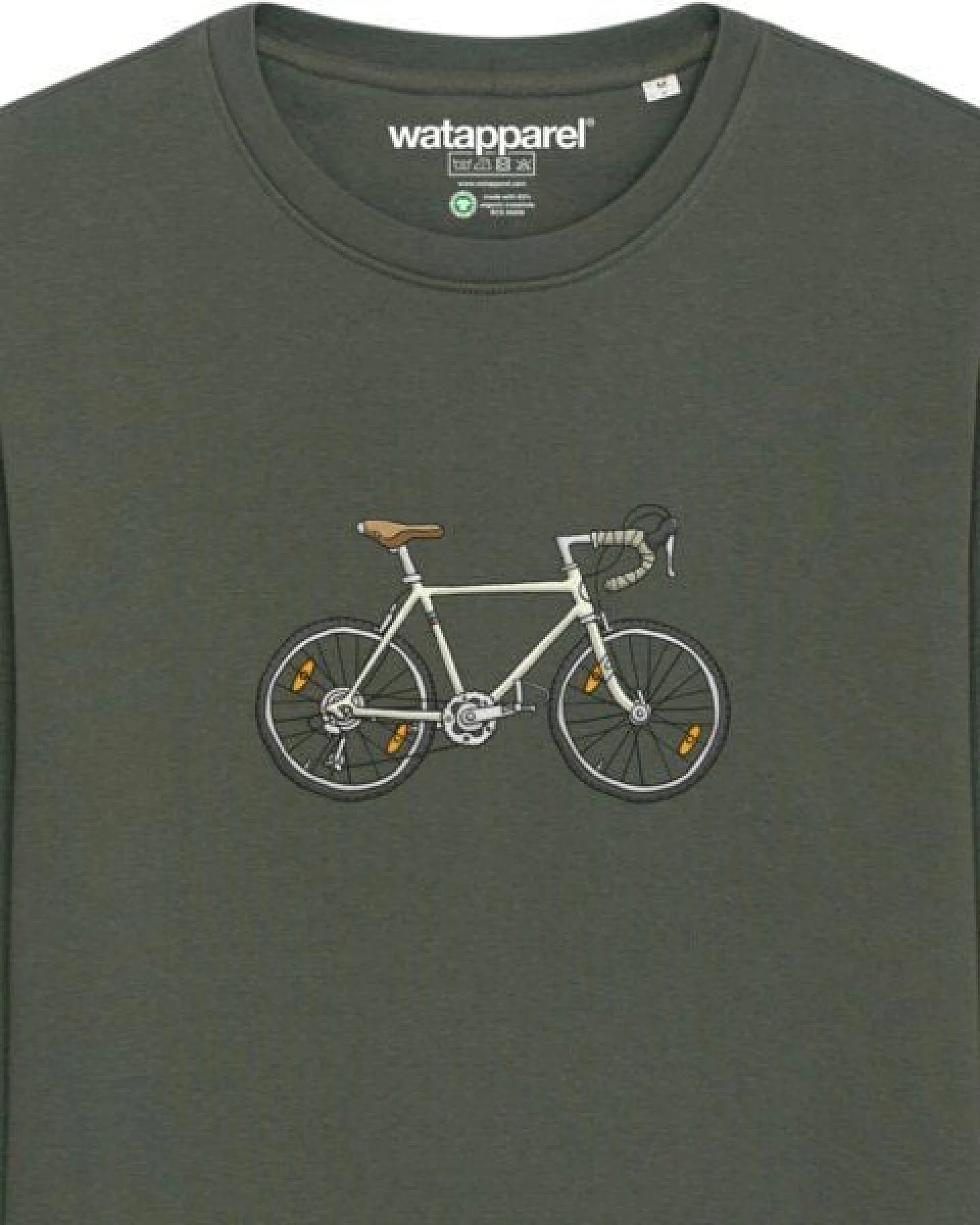 watapparel Sweatshirt Unisex Doodle Bike – Ansicht 3