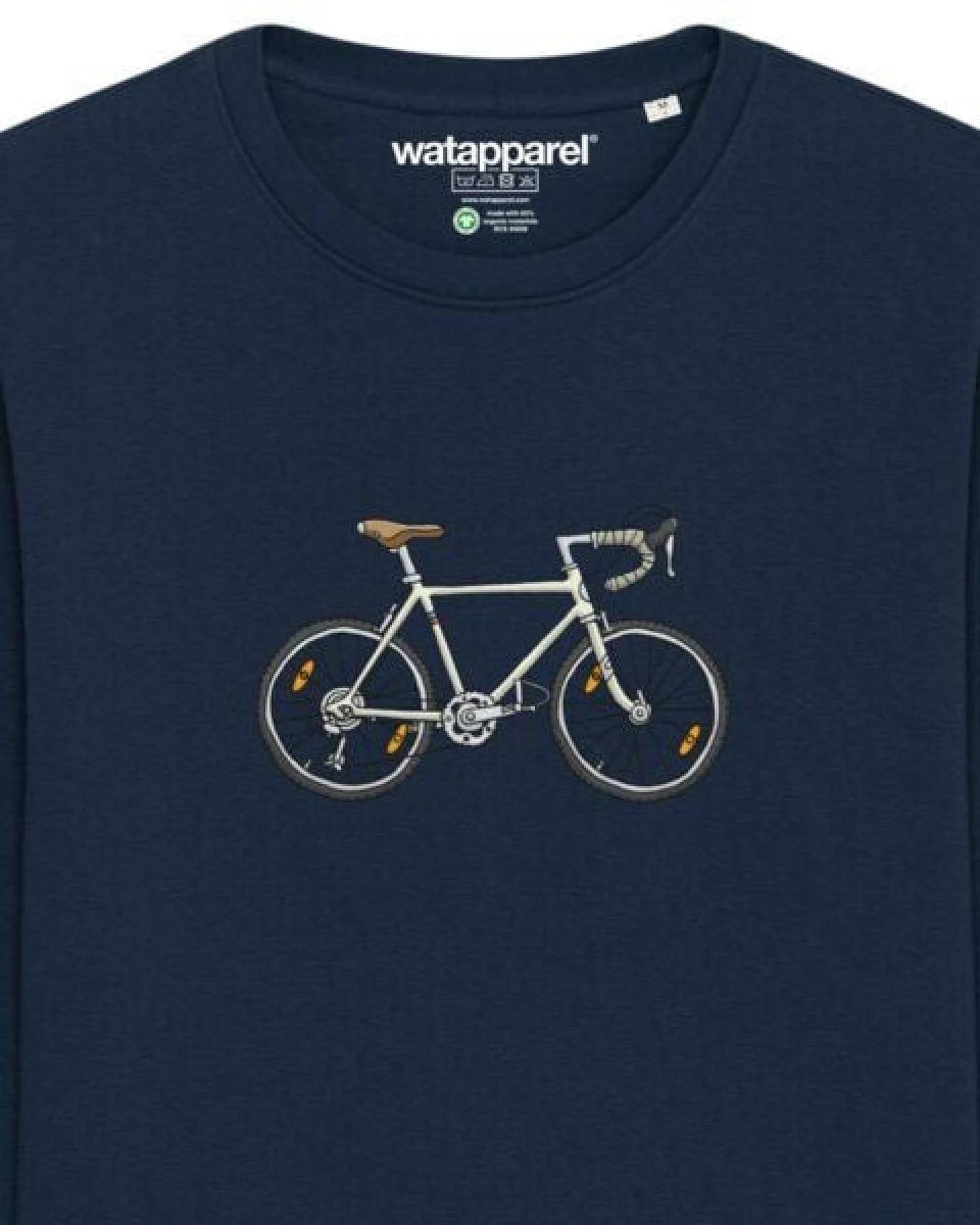 watapparel Sweatshirt Unisex Doodle Bike – Ansicht 3