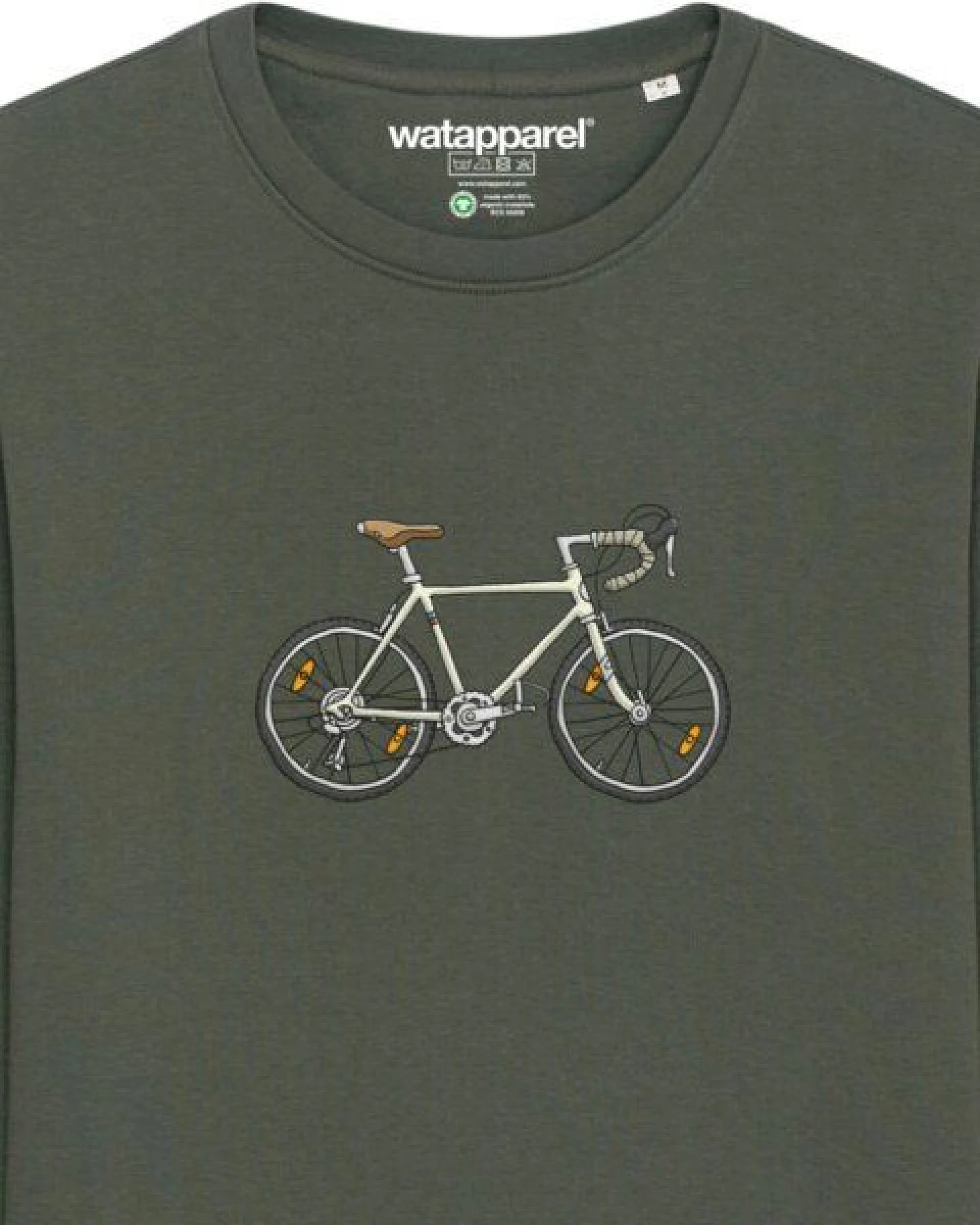watapparel Sweatshirt Unisex Doodle Bike – Ansicht 3