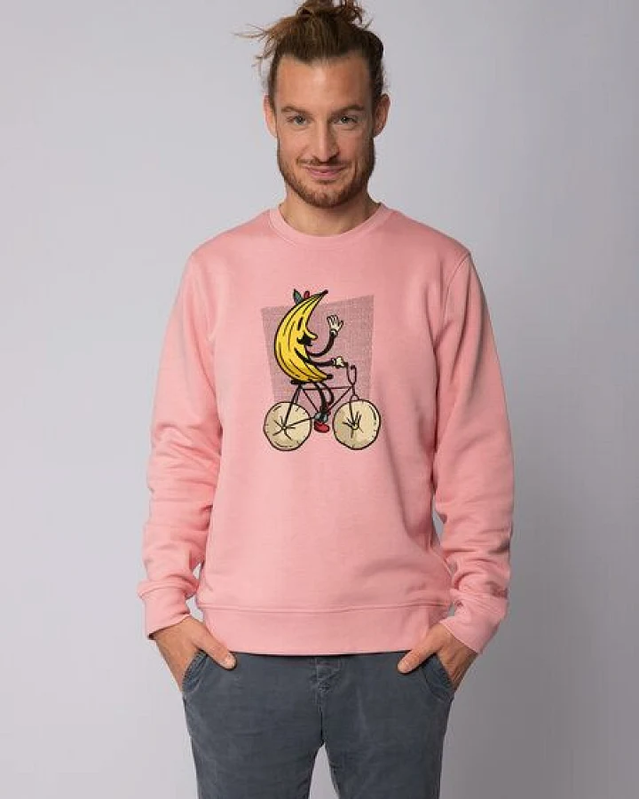 watapparel Sweatshirt Unisex Banana Rider