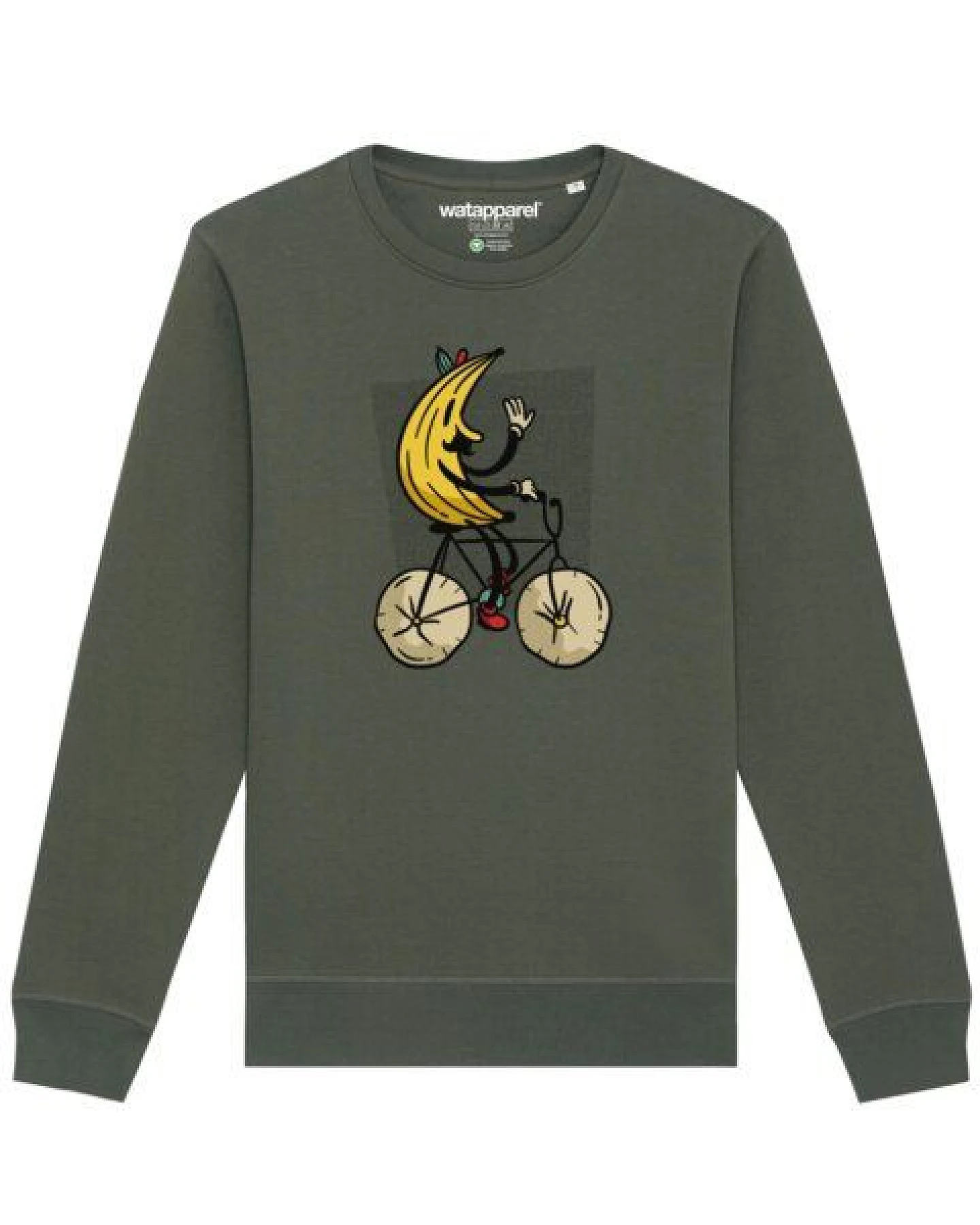 watapparel Sweatshirt Unisex Banana Rider – Ansicht 2