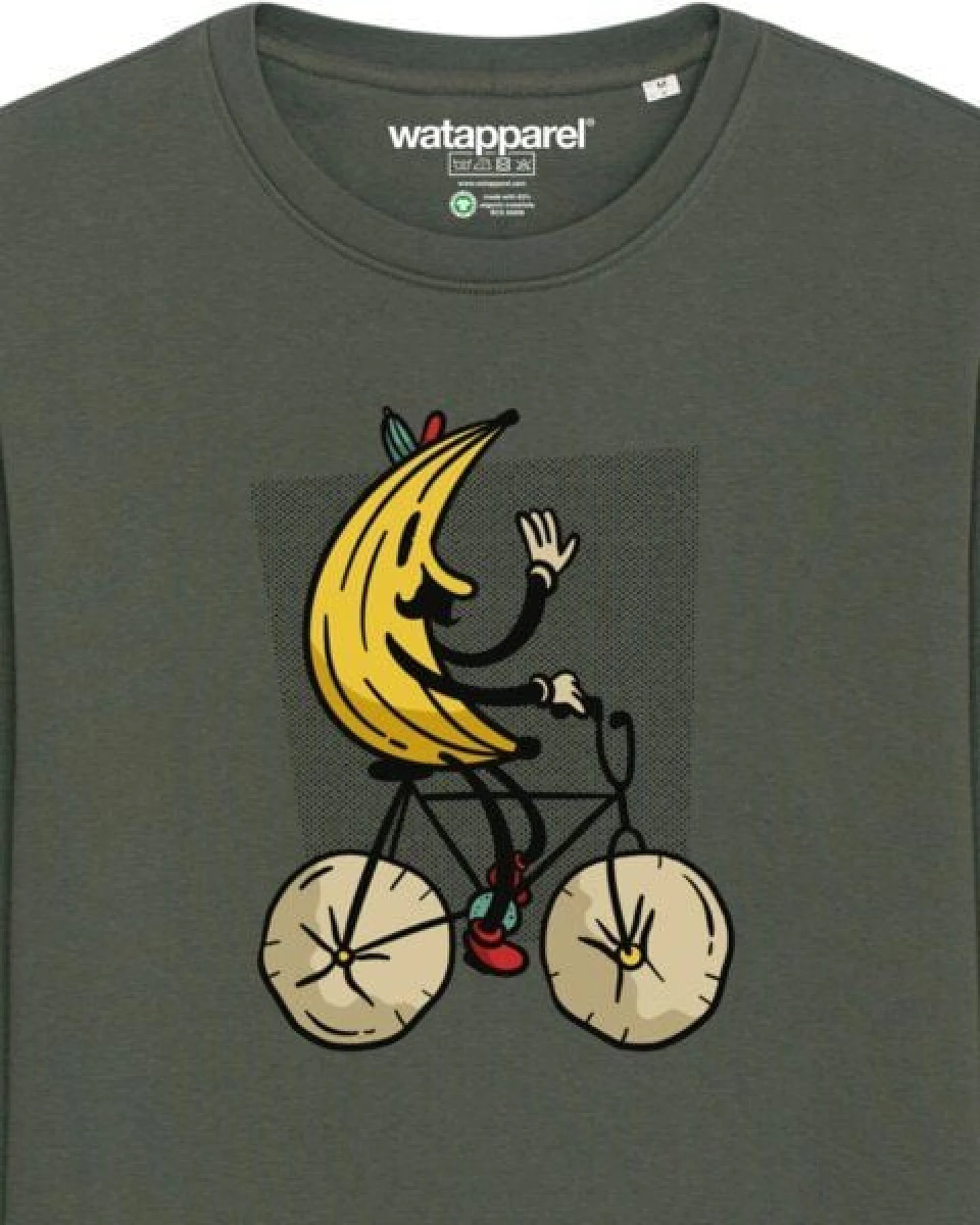 watapparel Sweatshirt Unisex Banana Rider – Ansicht 3