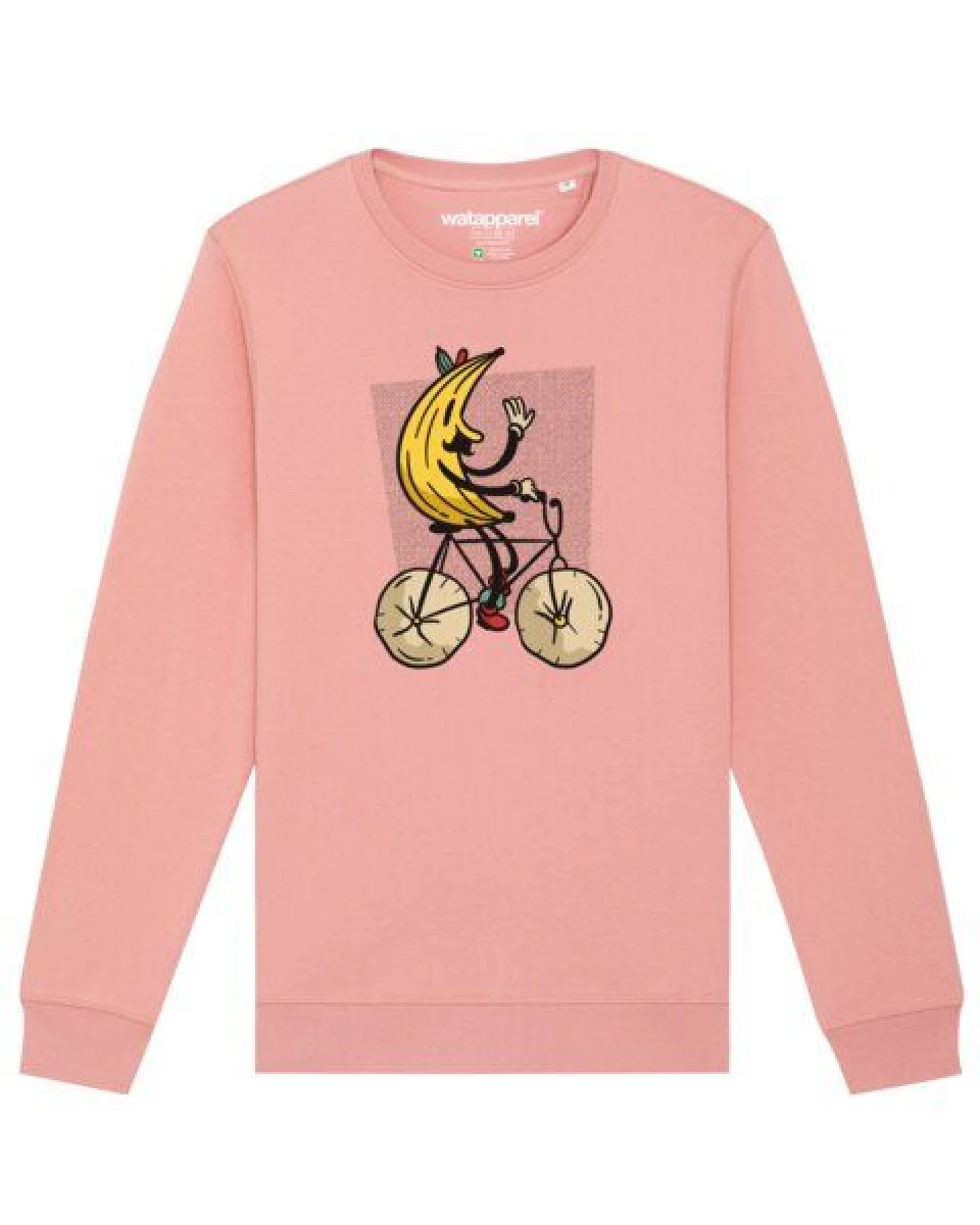 watapparel Sweatshirt Unisex Banana Rider – Ansicht 2