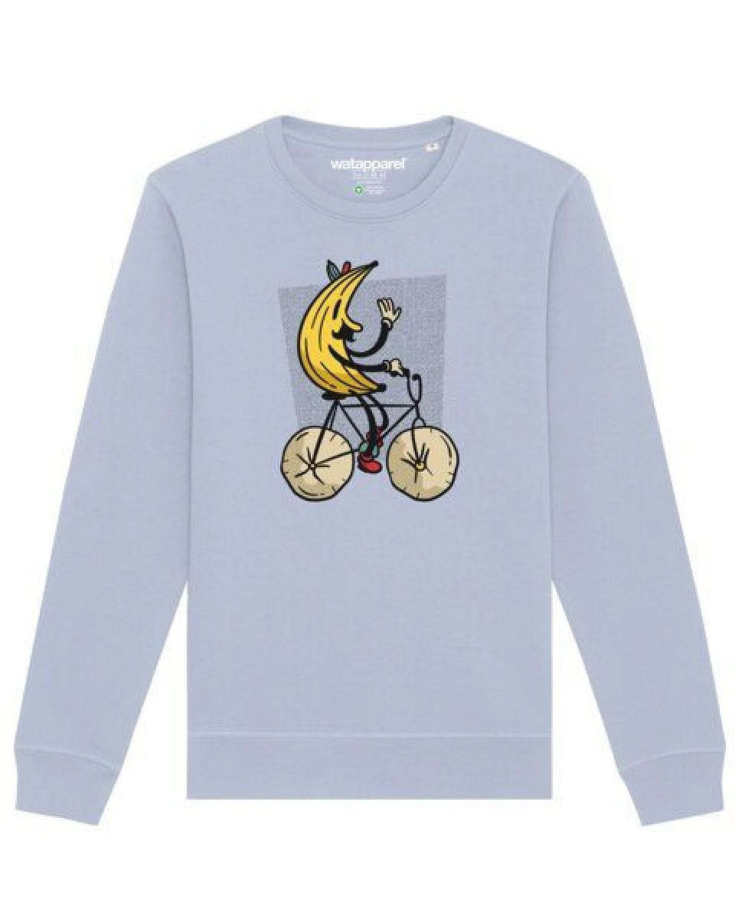 watapparel Sweatshirt Unisex Banana Rider – Ansicht 2