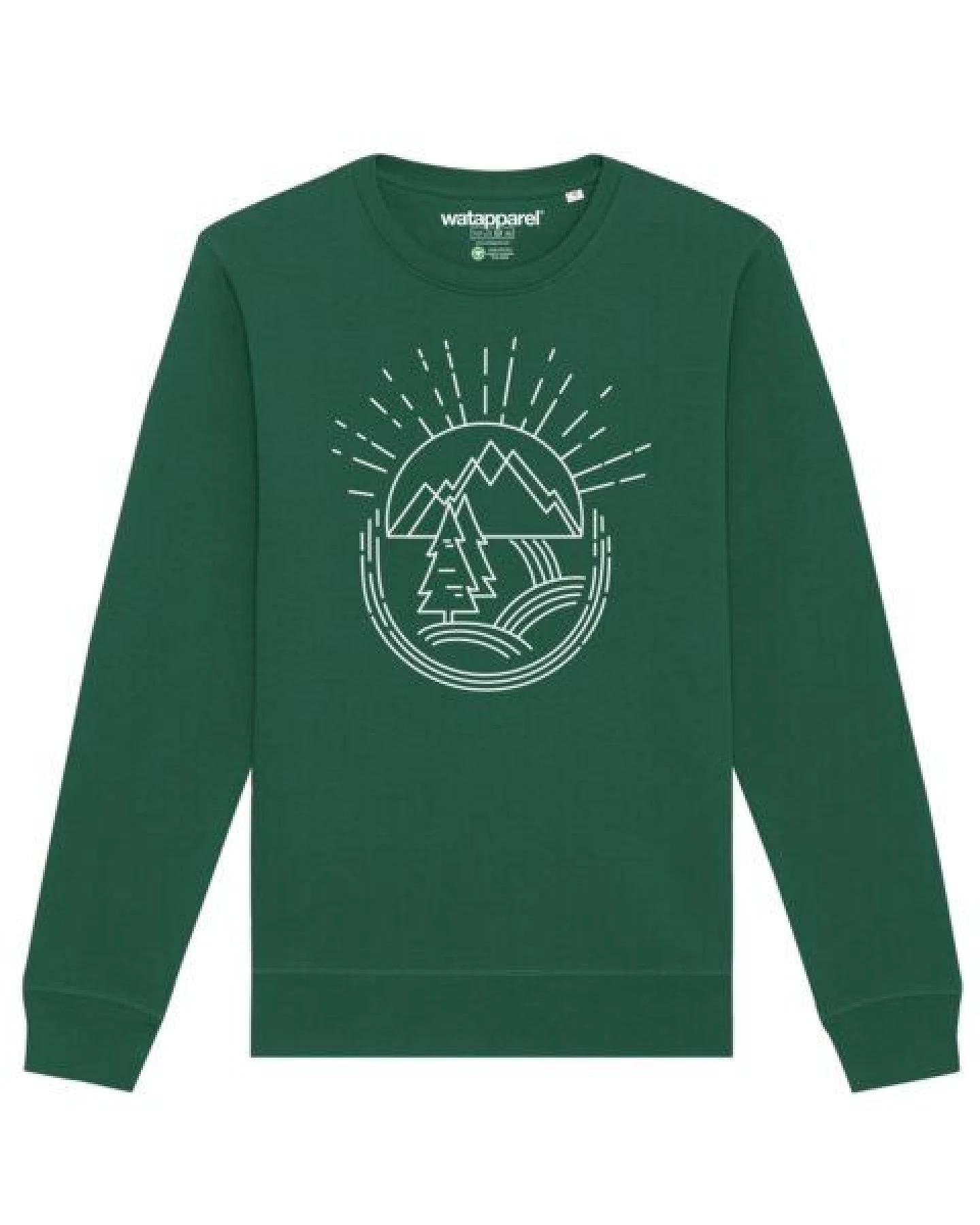 watapparel Sweatshirt Unisex Natur ist schön – Ansicht 2