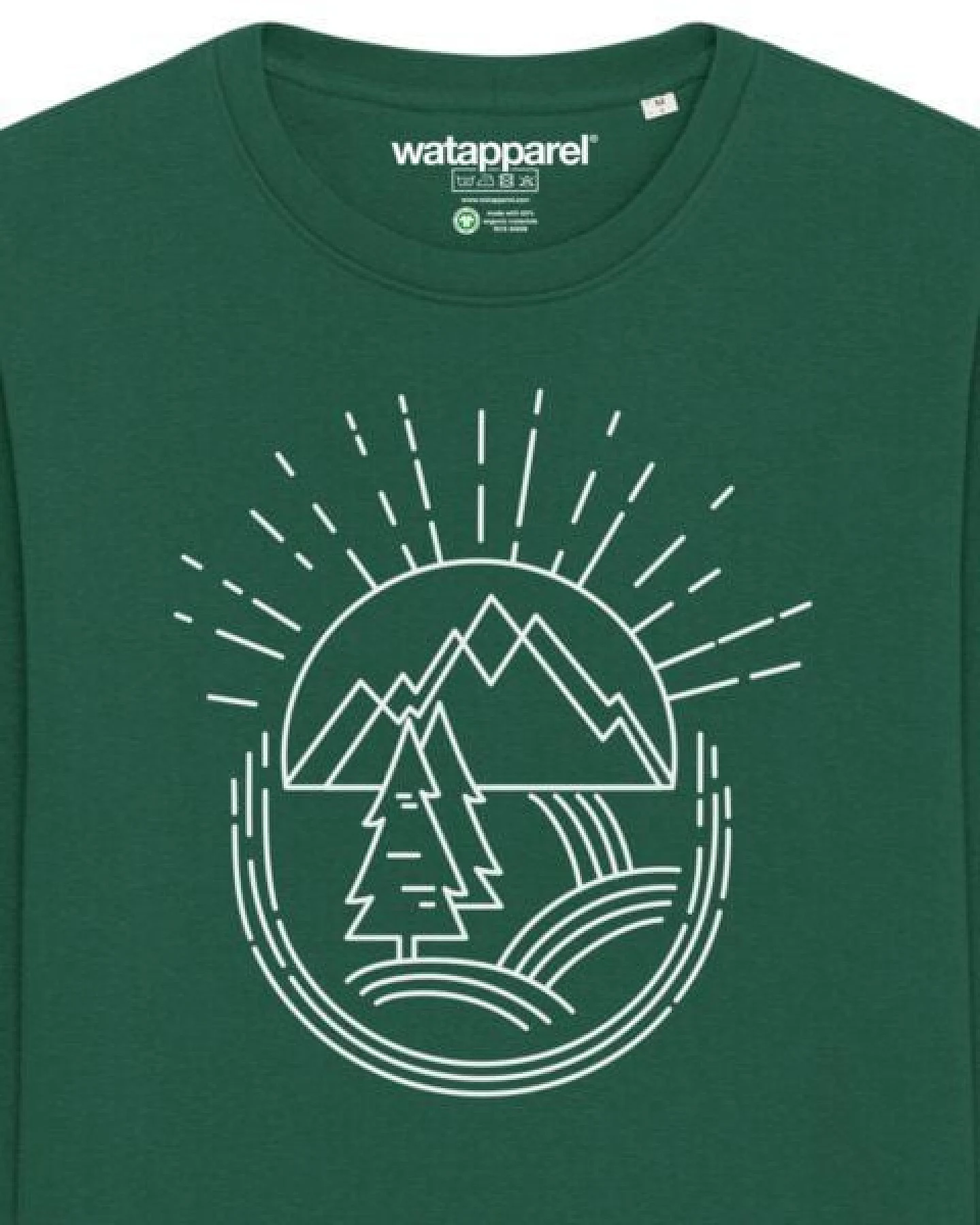 watapparel Sweatshirt Unisex Natur ist schön – Ansicht 3