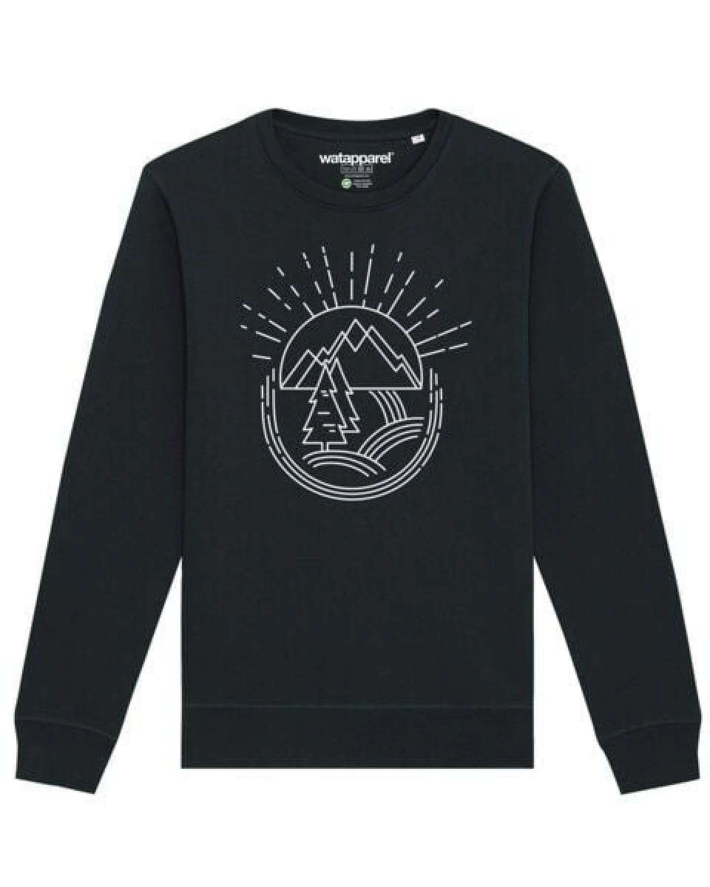 watapparel Sweatshirt Unisex Natur ist schön – Ansicht 2