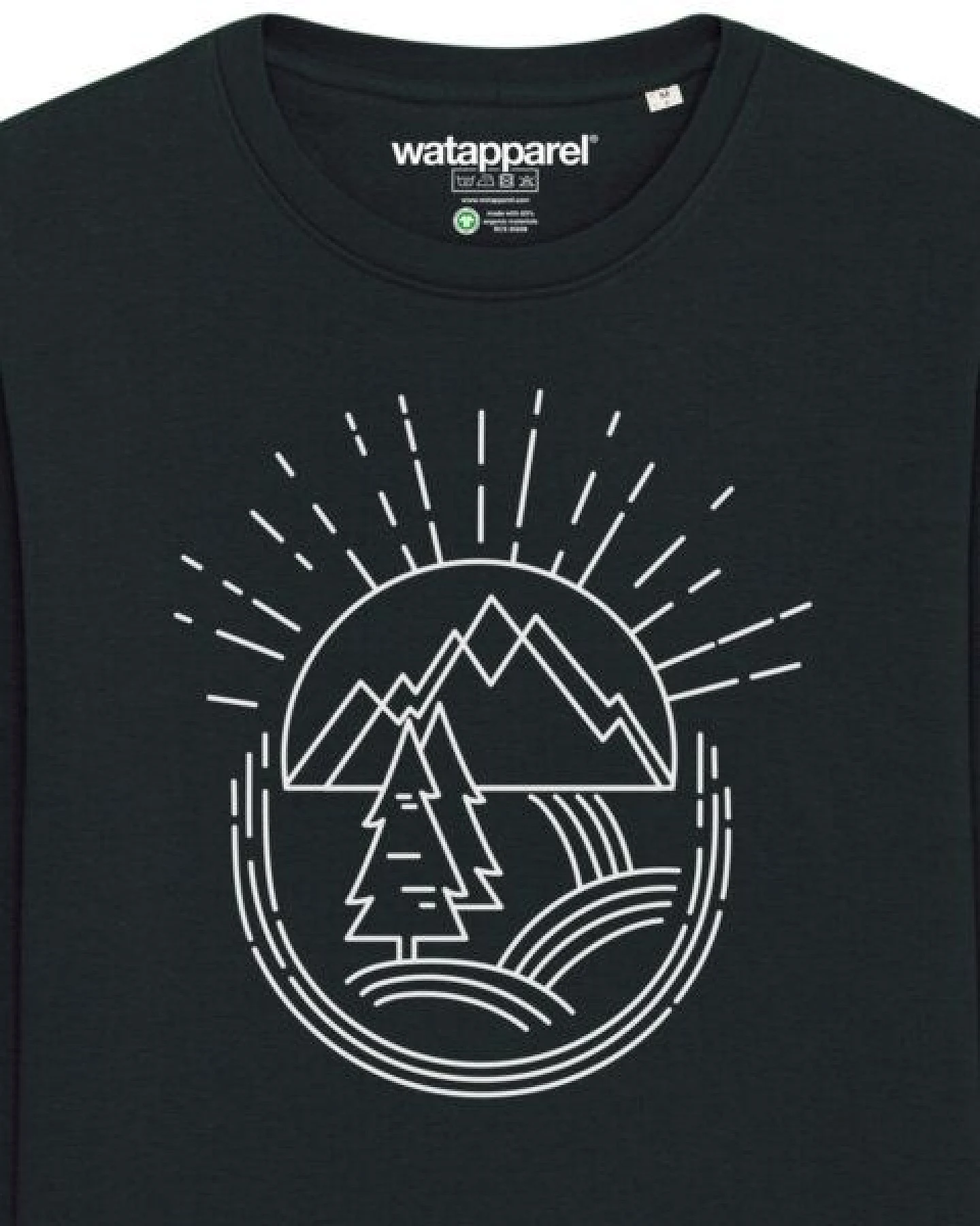 watapparel Sweatshirt Unisex Natur ist schön – Ansicht 3