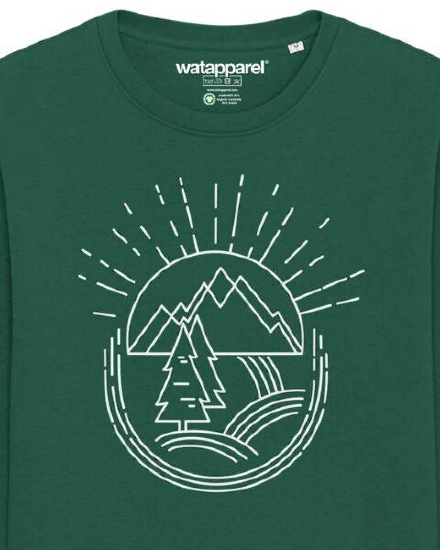 watapparel Sweatshirt Unisex Natur ist schön – Ansicht 3