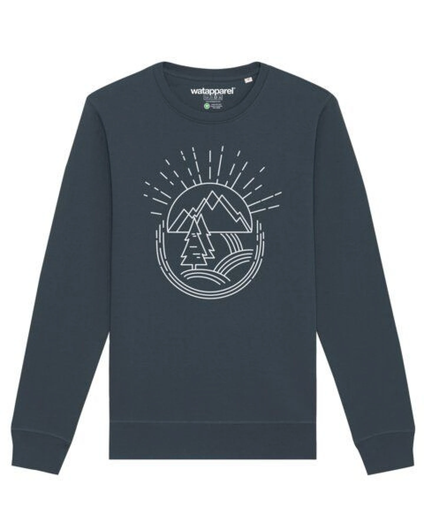 watapparel Sweatshirt Unisex Natur ist schön – Ansicht 2