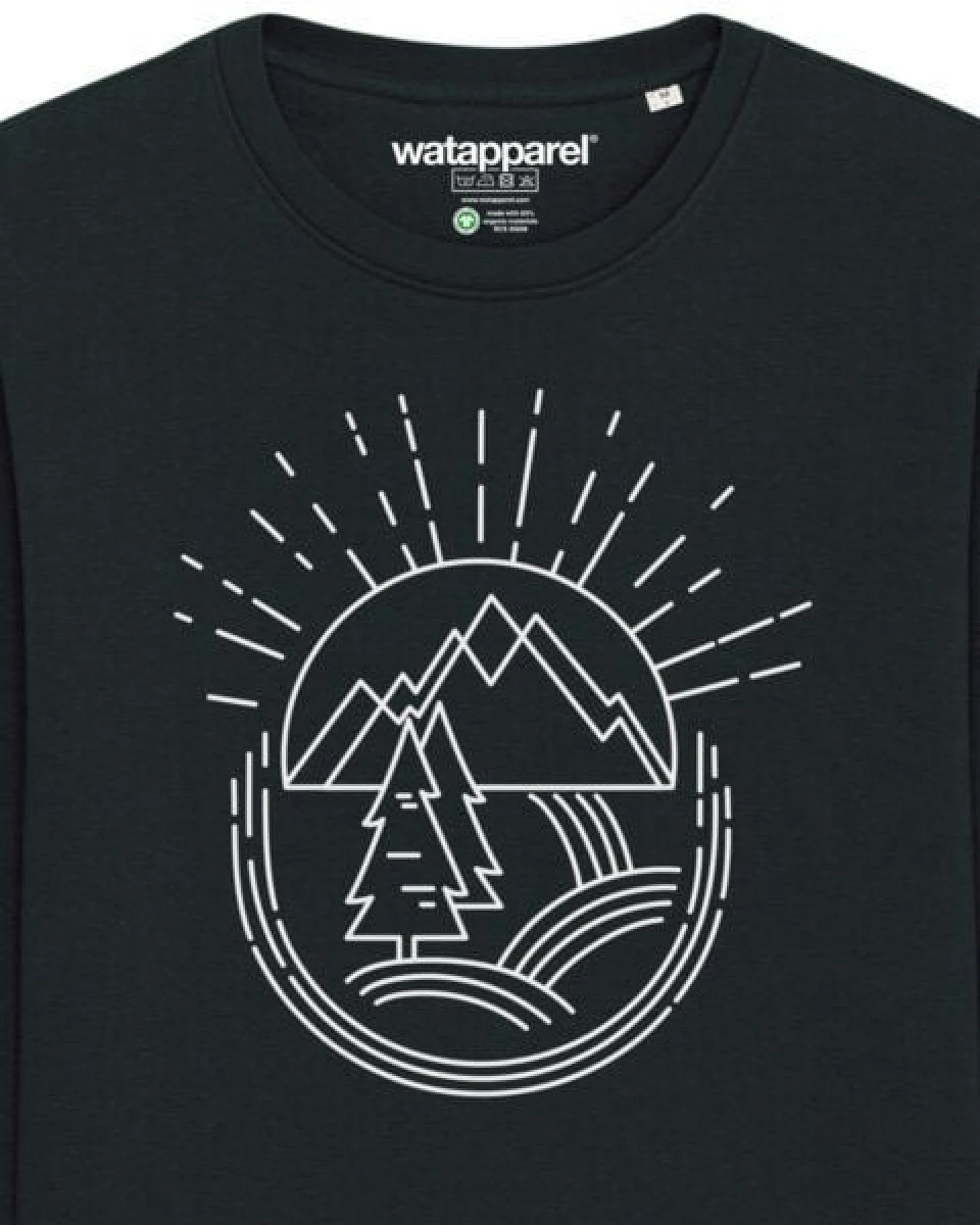 watapparel Sweatshirt Unisex Natur ist schön – Ansicht 3