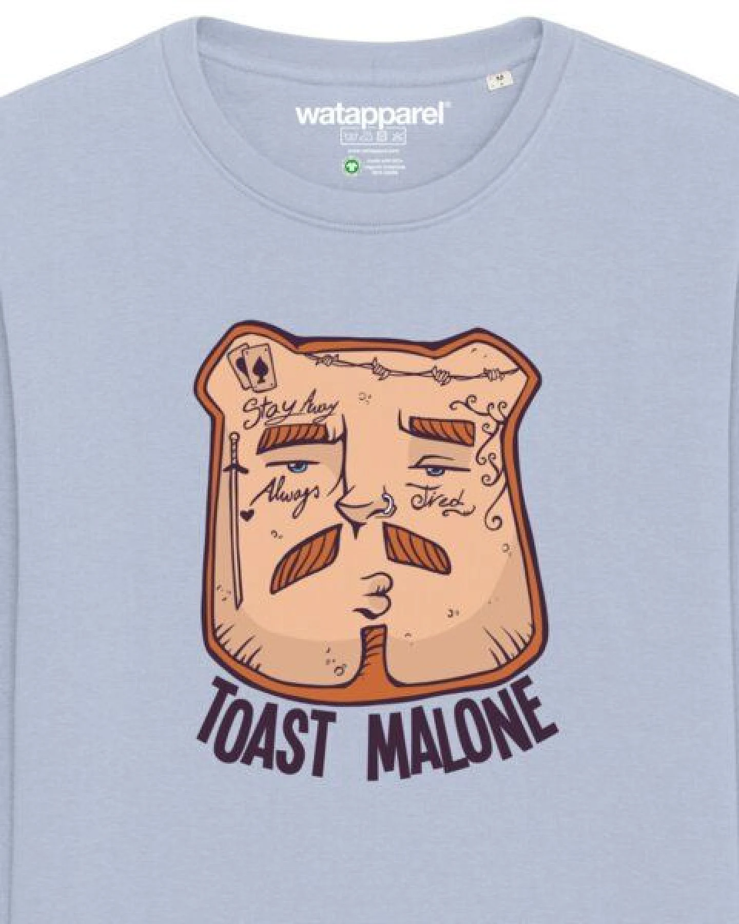 watapparel Sweatshirt Unisex Toast Malone – Ansicht 3