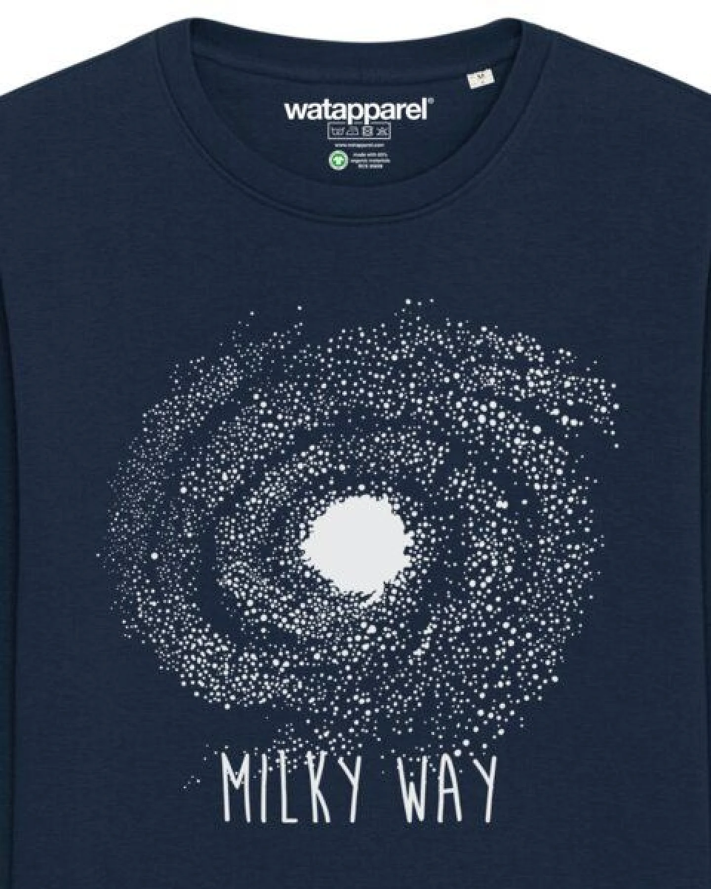watapparel Sweatshirt Unisex Milky way – Ansicht 3