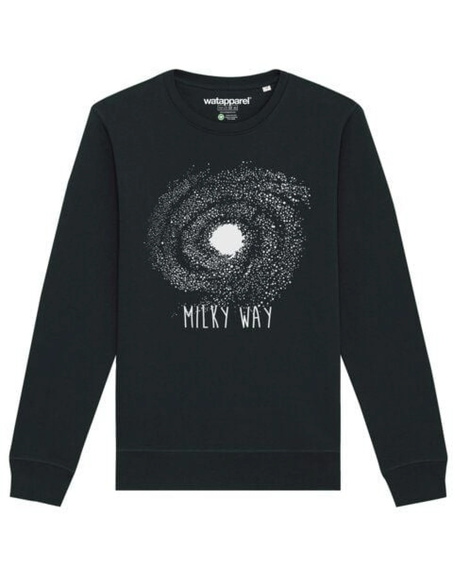 watapparel Sweatshirt Unisex Milky way – Ansicht 2