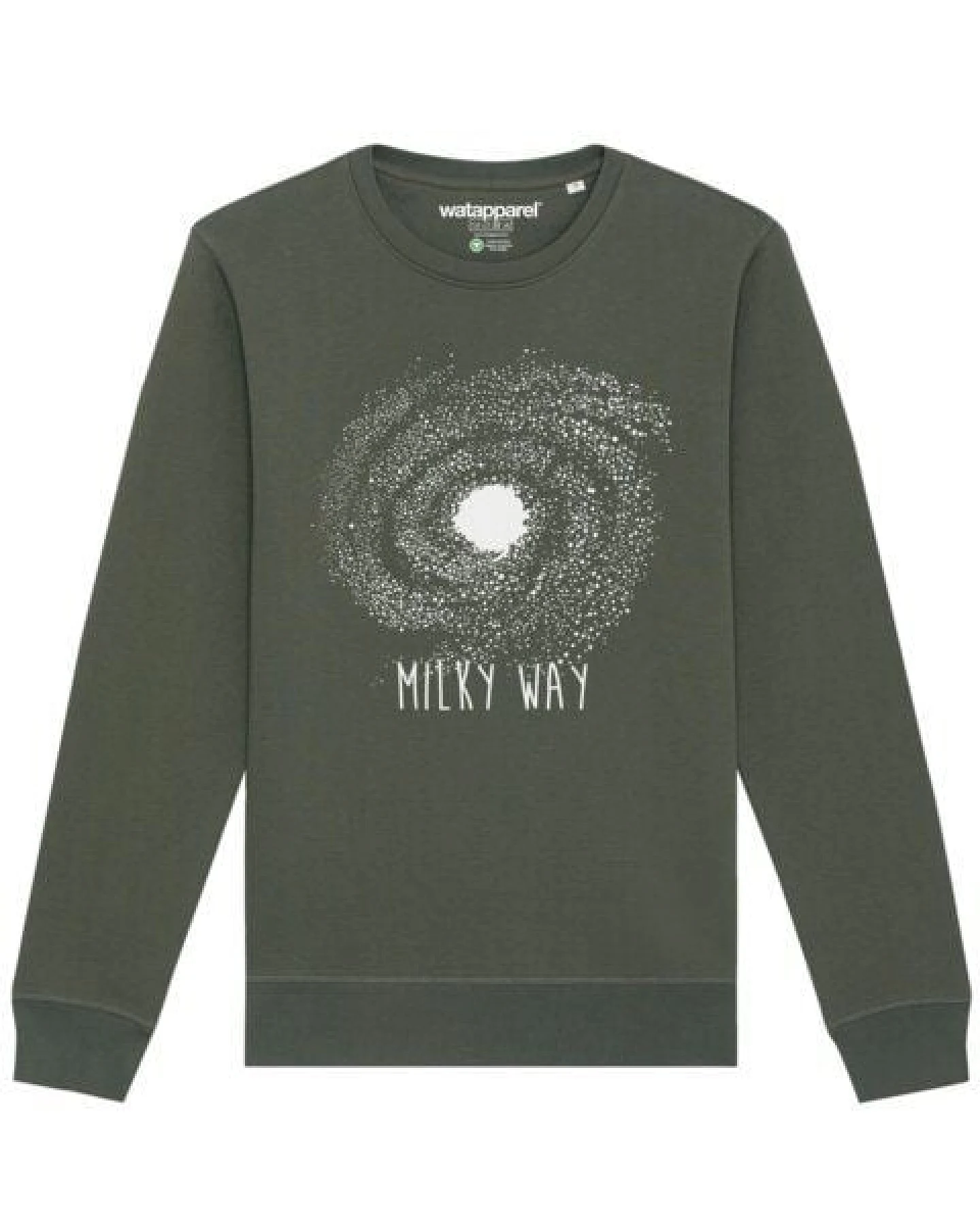 watapparel Sweatshirt Unisex Milky way – Ansicht 2