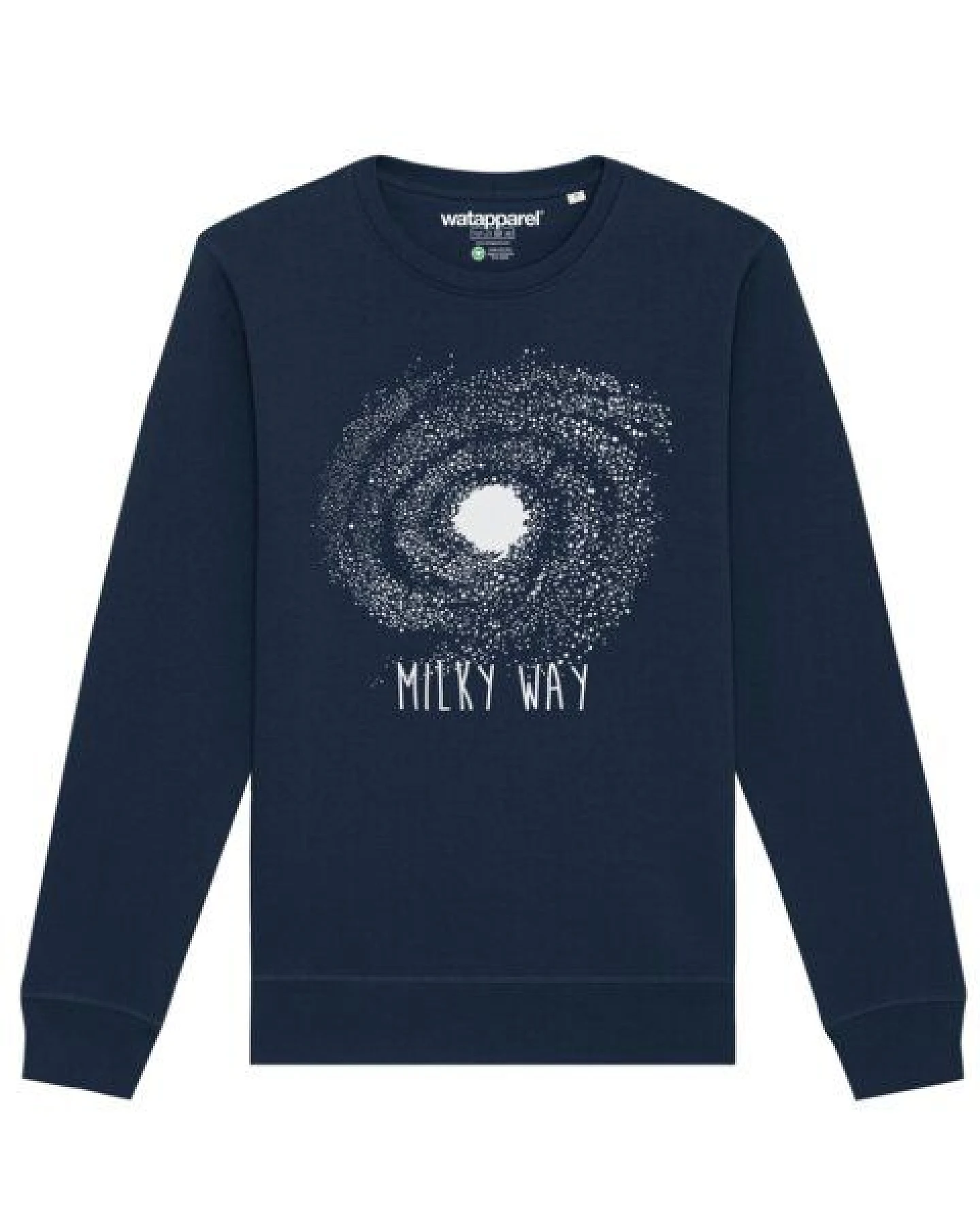 watapparel Sweatshirt Unisex Milky way – Ansicht 2