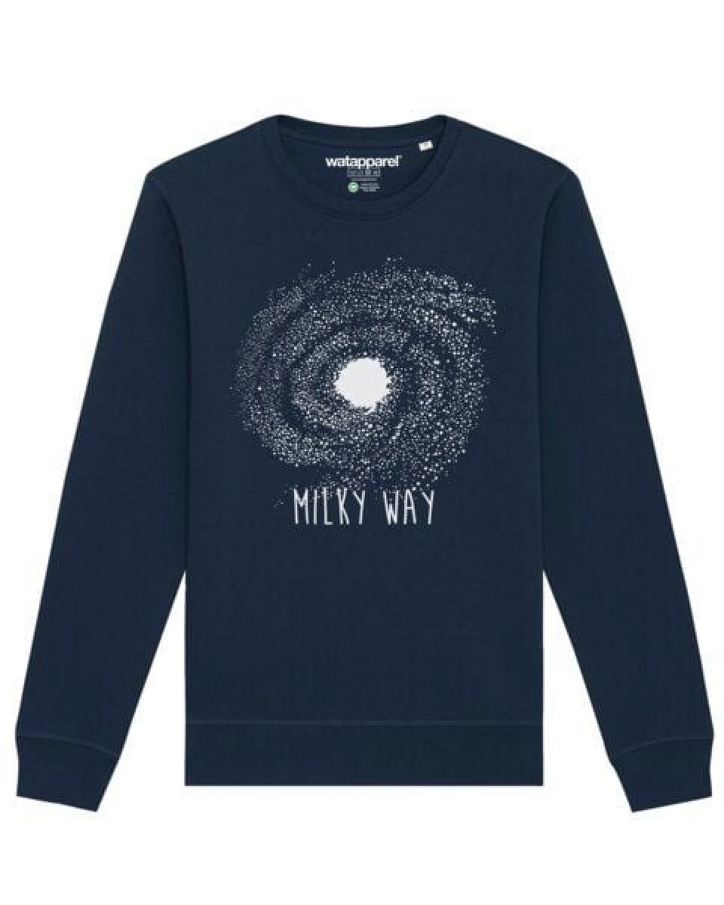 watapparel Sweatshirt Unisex Milky way – Ansicht 2