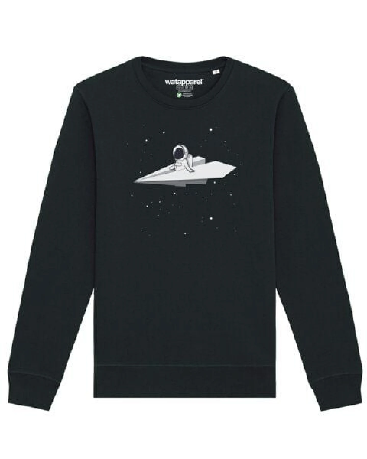 watapparel Sweatshirt Unisex Fly me to the moon – Ansicht 2