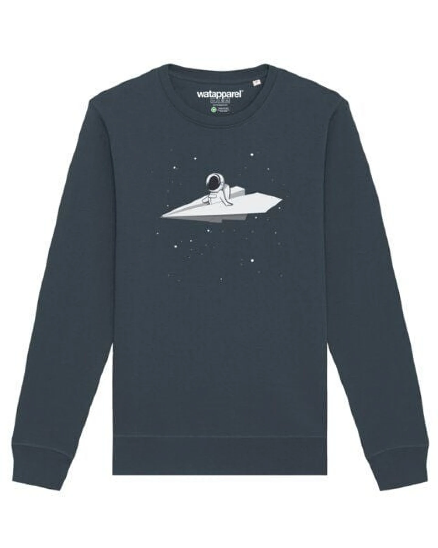 watapparel Sweatshirt Unisex Fly me to the moon – Ansicht 2