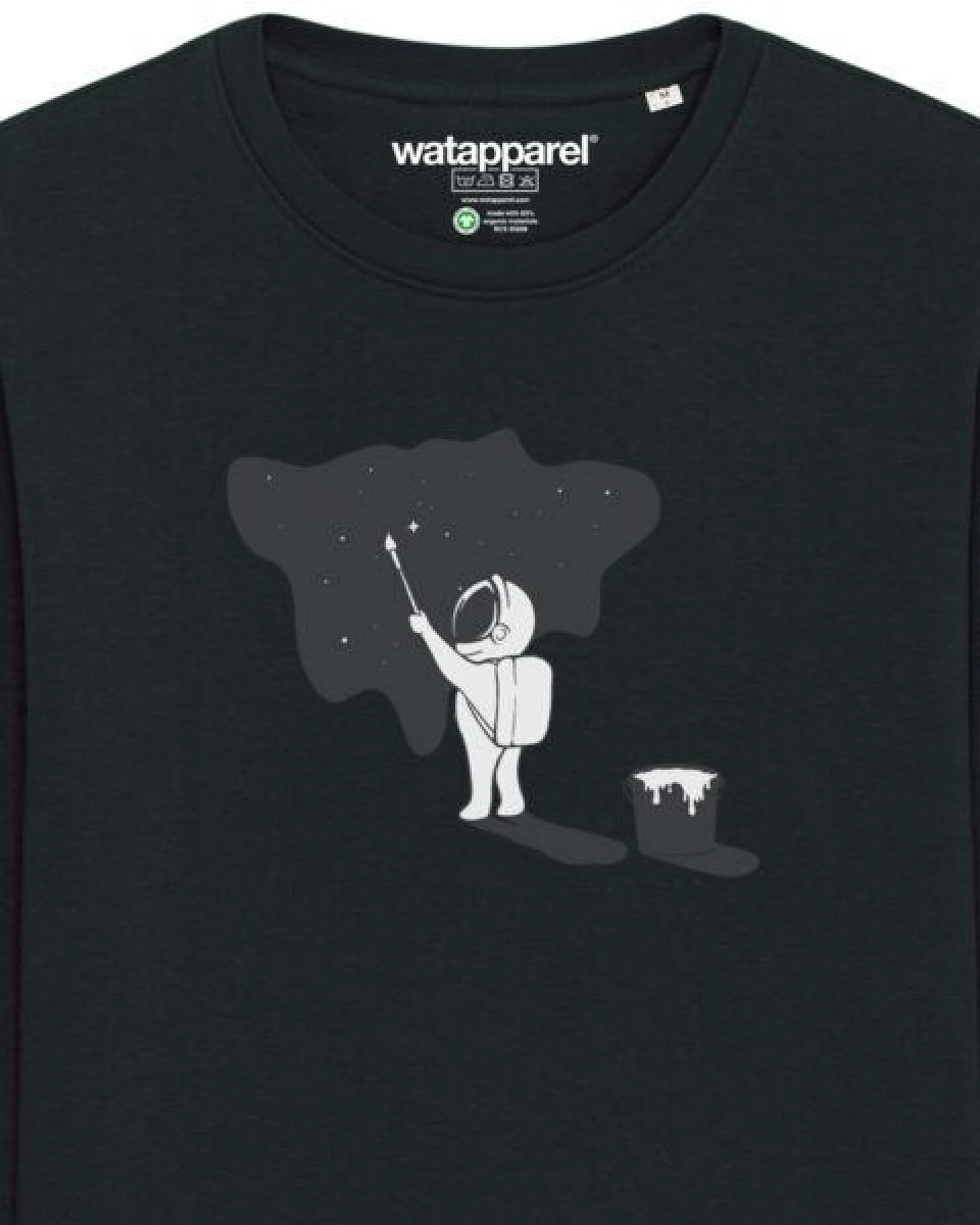 watapparel Sweatshirt Unisex Painting space – Ansicht 3