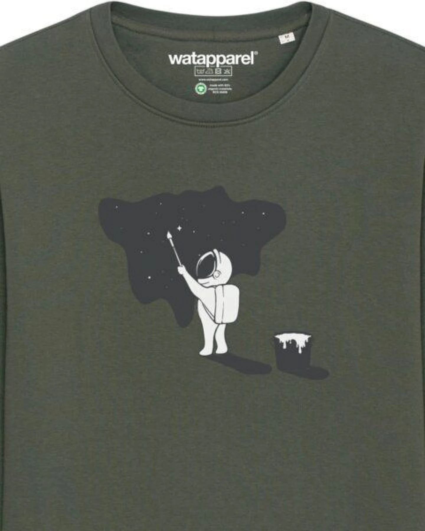watapparel Sweatshirt Unisex Painting space – Ansicht 3