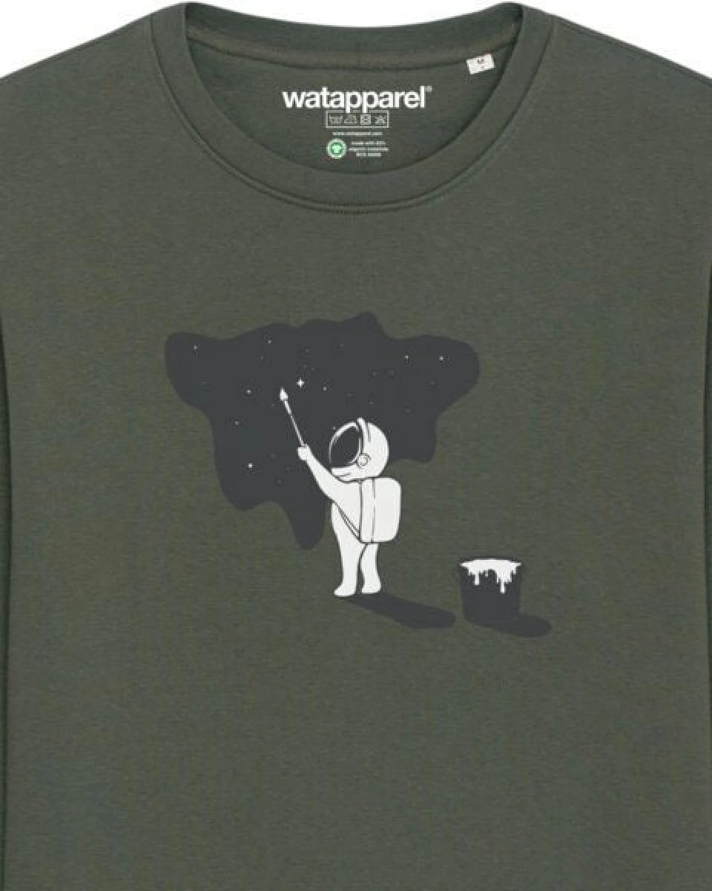 watapparel Sweatshirt Unisex Painting space – Ansicht 3