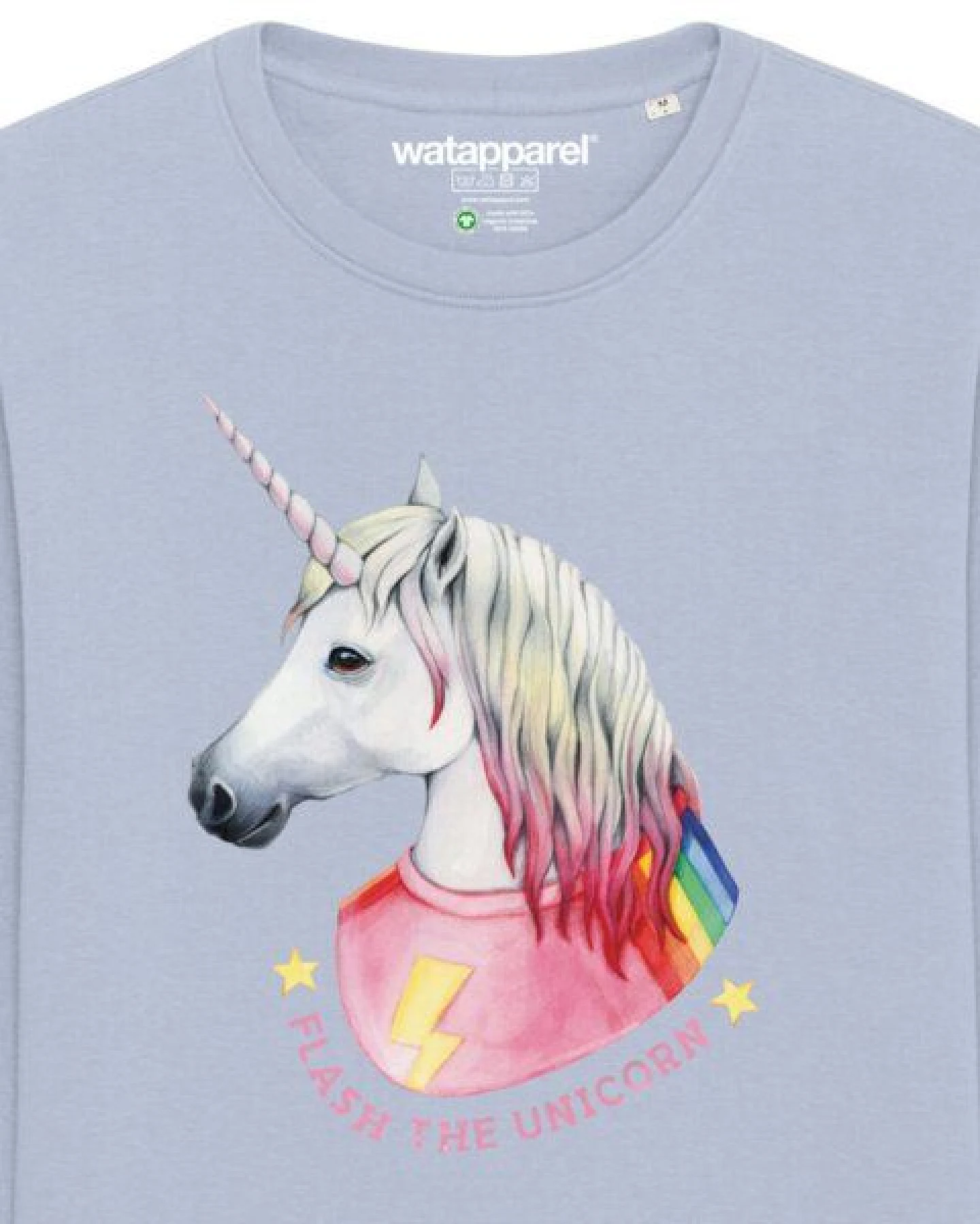 watapparel Sweatshirt Unisex Flash, the unicorn – Ansicht 3