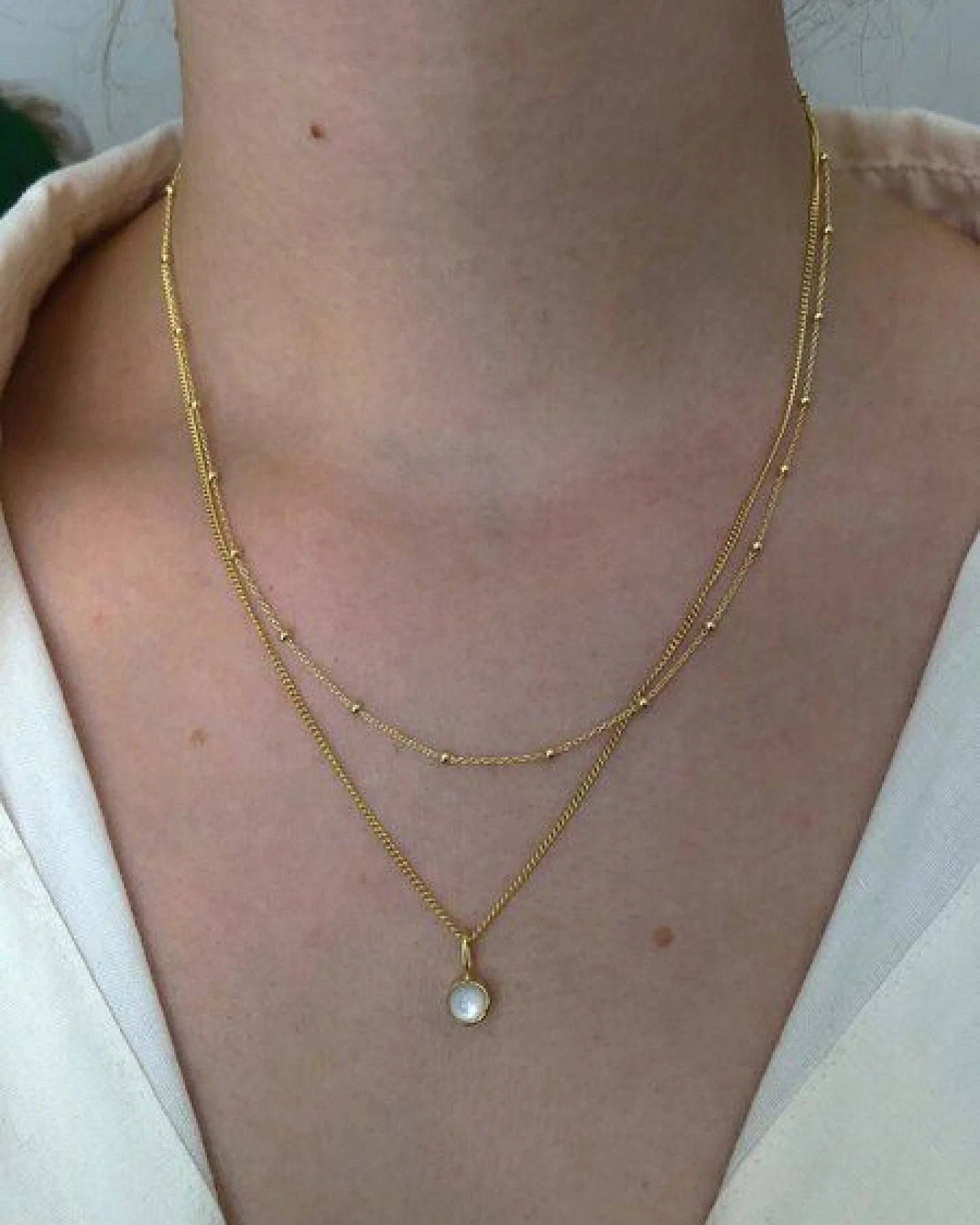 makou Jewelry Set Mix - Perlmutt – Ansicht 2