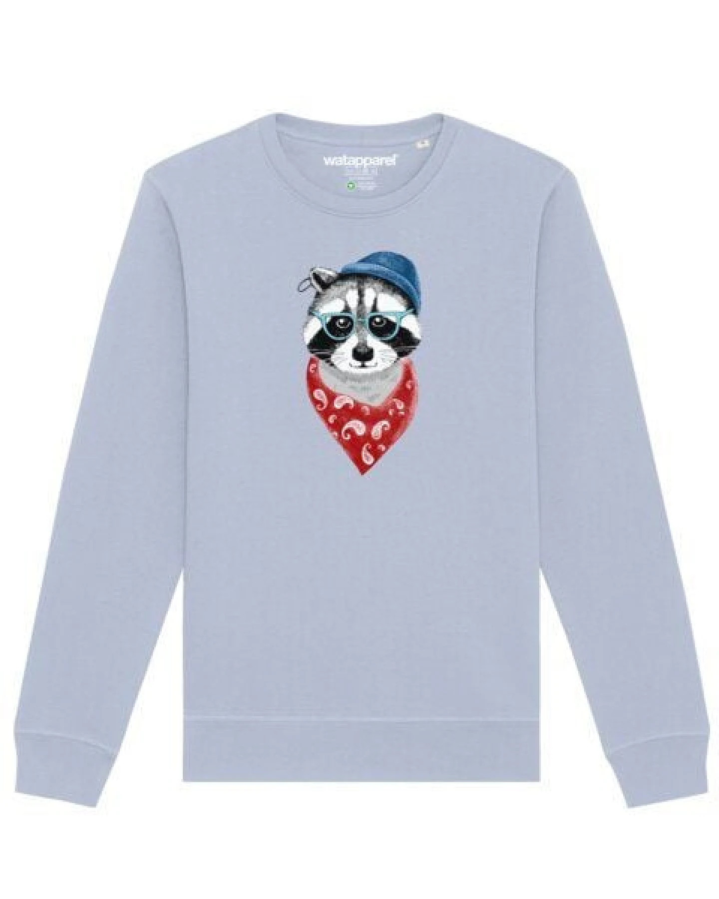 watapparel Sweatshirt Unisex Waschbär – Ansicht 2
