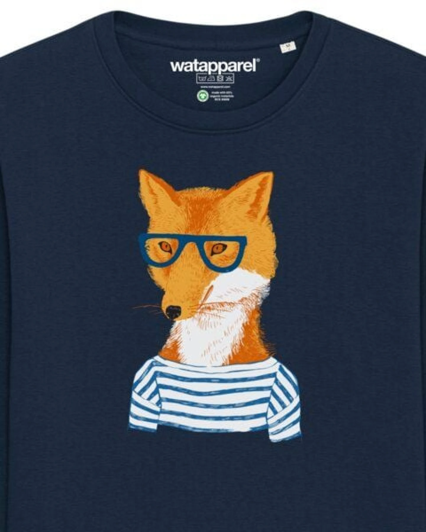 watapparel Sweatshirt Unisex Fuchs – Ansicht 3