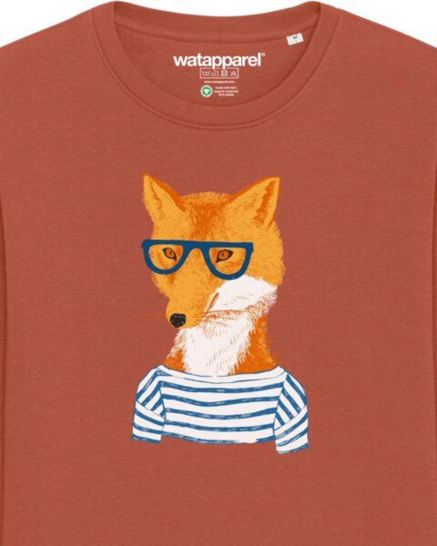 watapparel Sweatshirt Unisex Fuchs – Ansicht 3