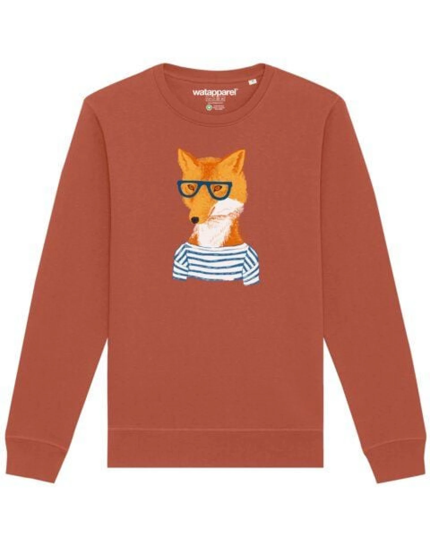 watapparel Sweatshirt Unisex Fuchs – Ansicht 2