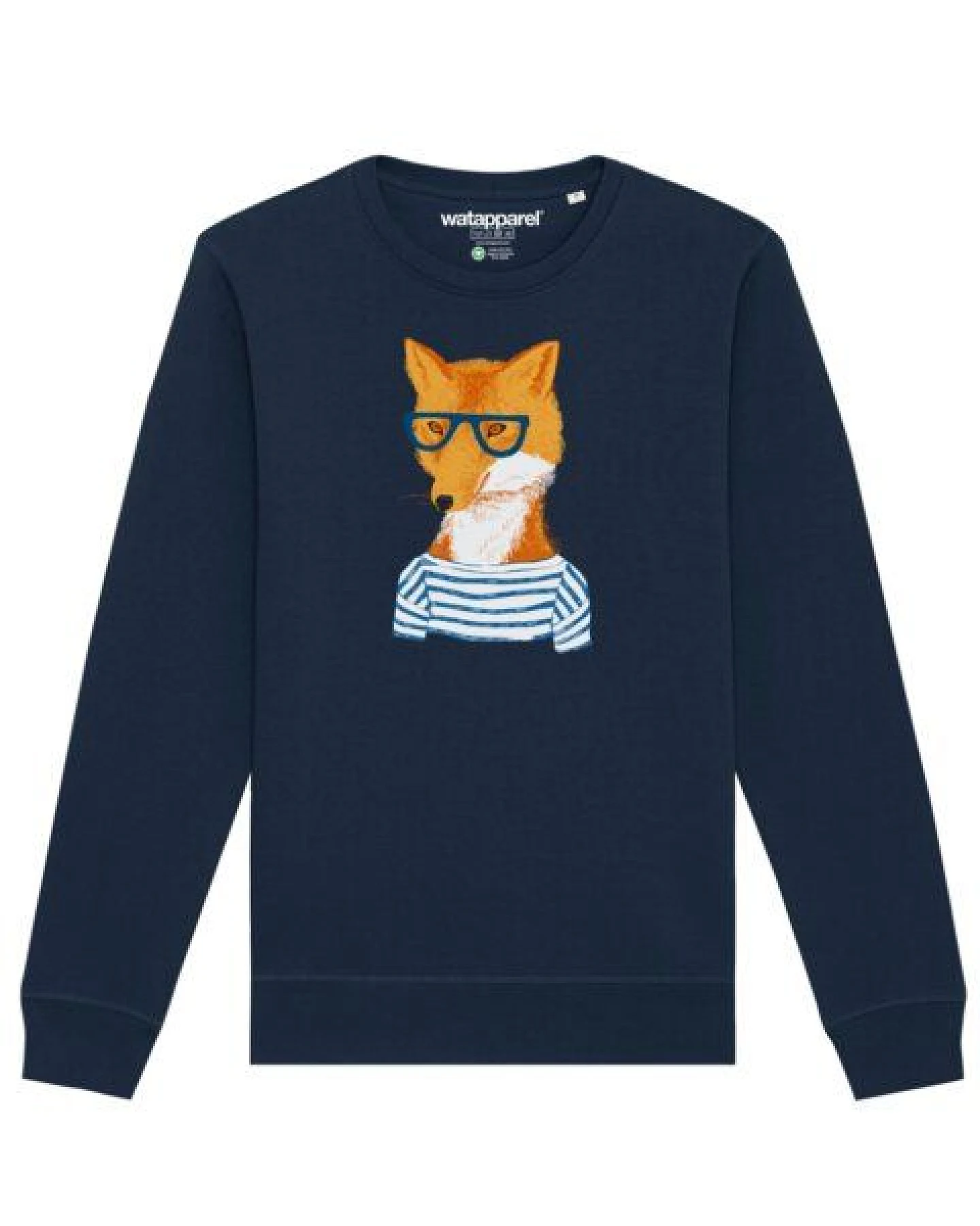watapparel Sweatshirt Unisex Fuchs – Ansicht 2