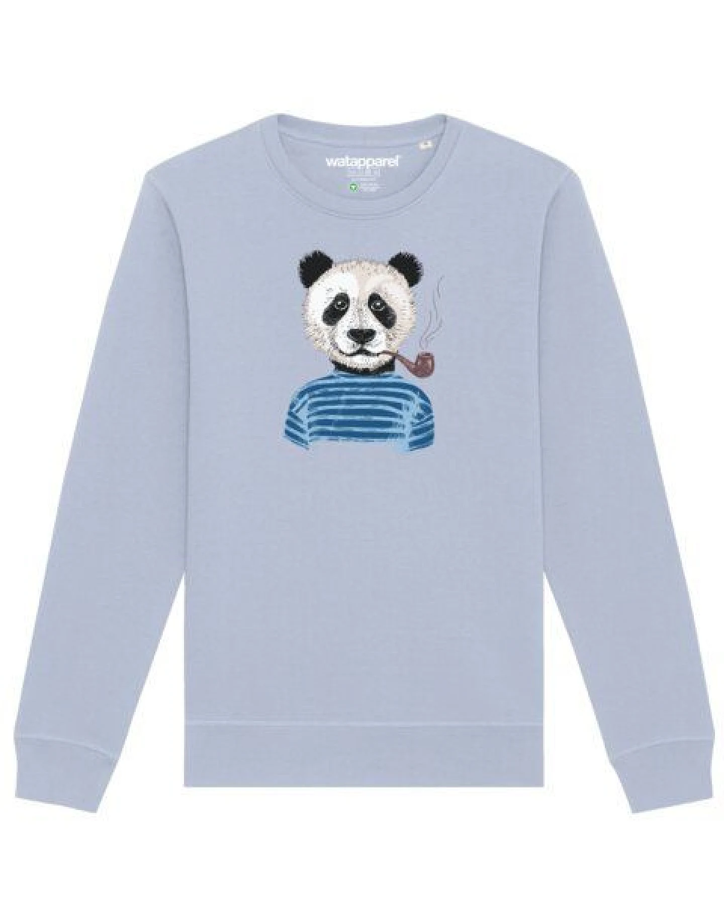 watapparel Sweatshirt Unisex Panda – Ansicht 2