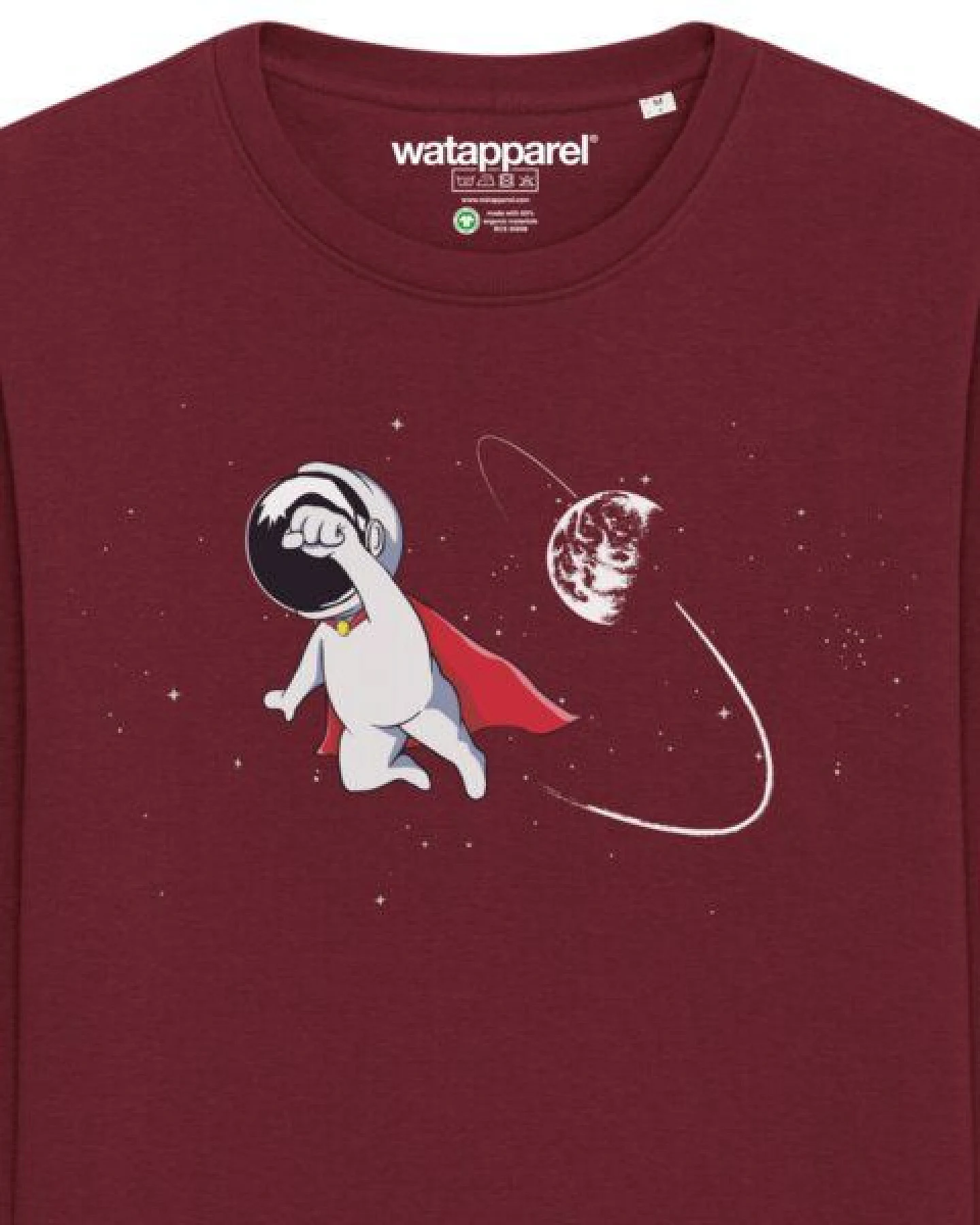watapparel Sweatshirt Unisex Superastronaut – Ansicht 3