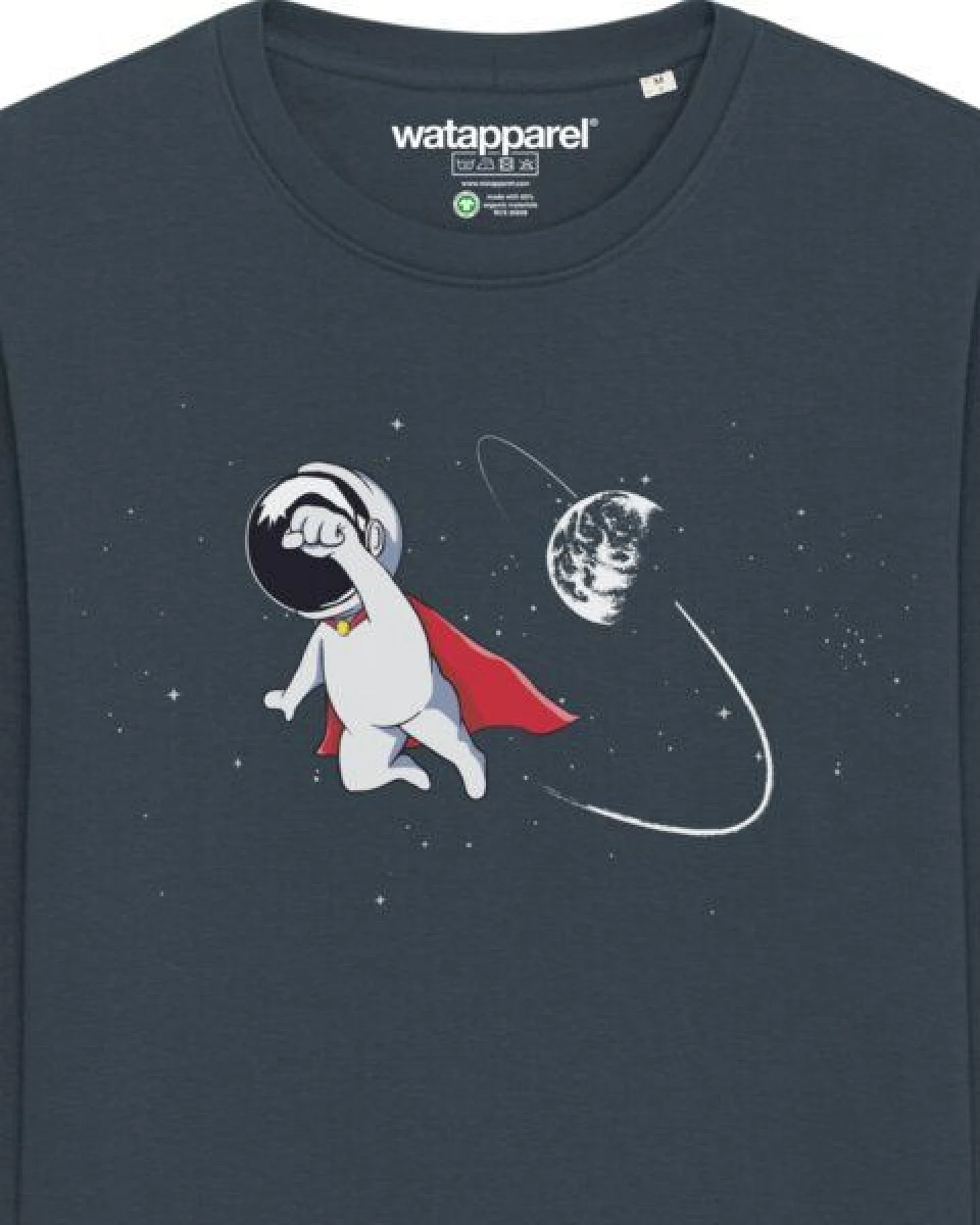 watapparel Sweatshirt Unisex Superastronaut – Ansicht 3