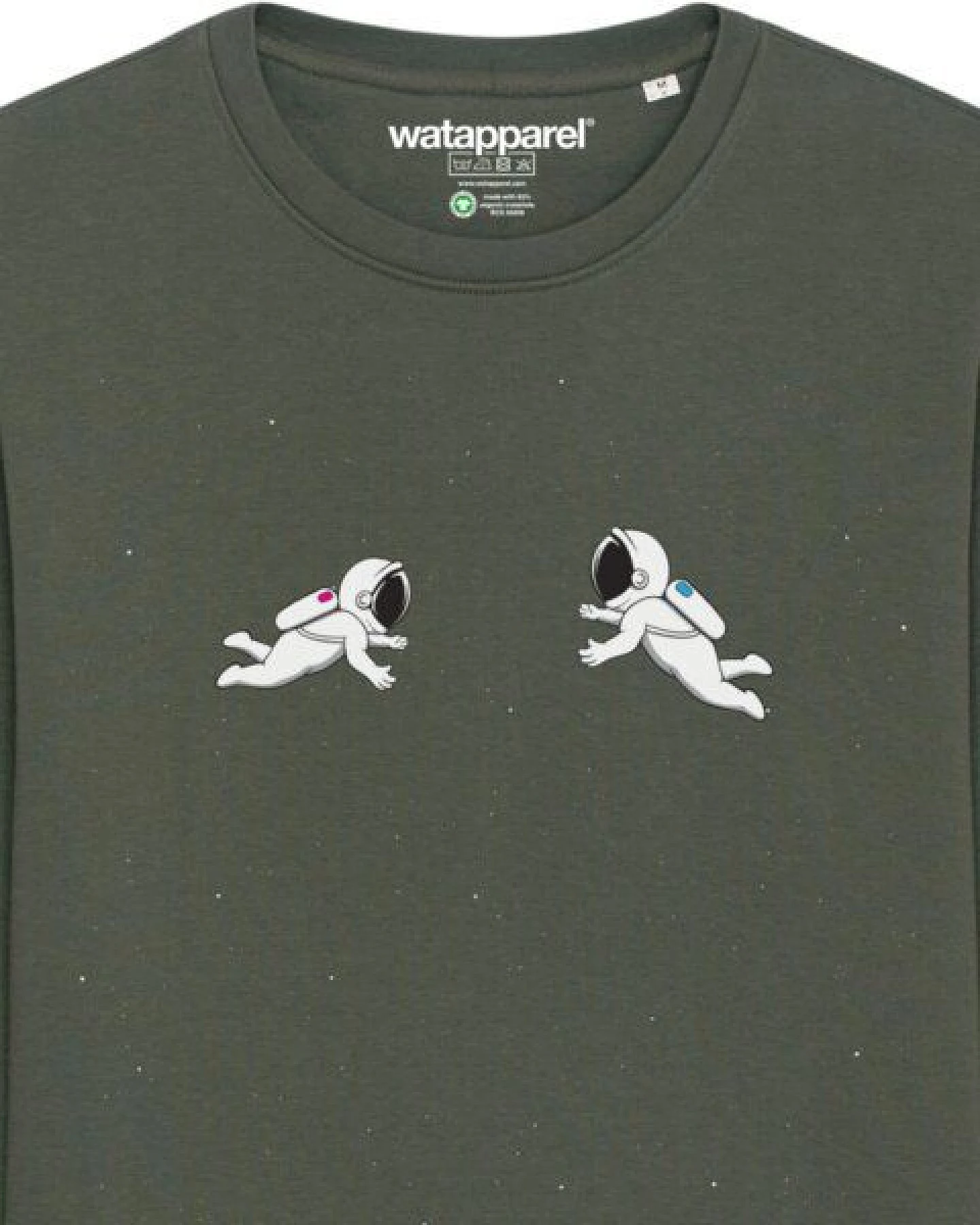 watapparel Sweatshirt Unisex Space love – Ansicht 3