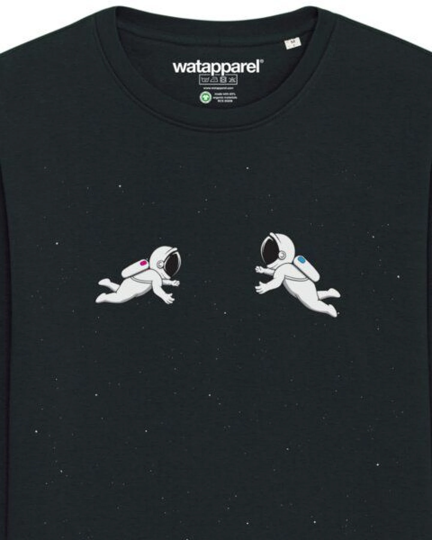 watapparel Sweatshirt Unisex Space love – Ansicht 3