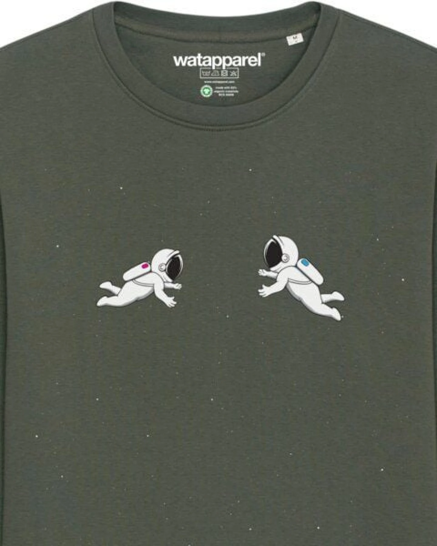 watapparel Sweatshirt Unisex Space love – Ansicht 3